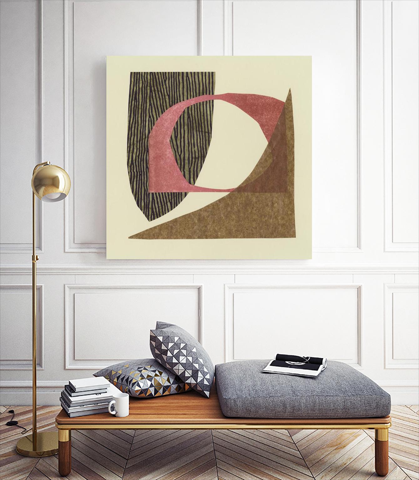 Sketches of Spain II by Renée W. Stramel on GIANT ART - brown abstract