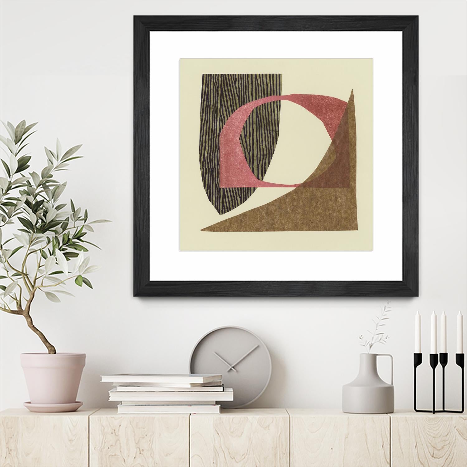 Sketches of Spain II by Renée W. Stramel on GIANT ART - brown abstract