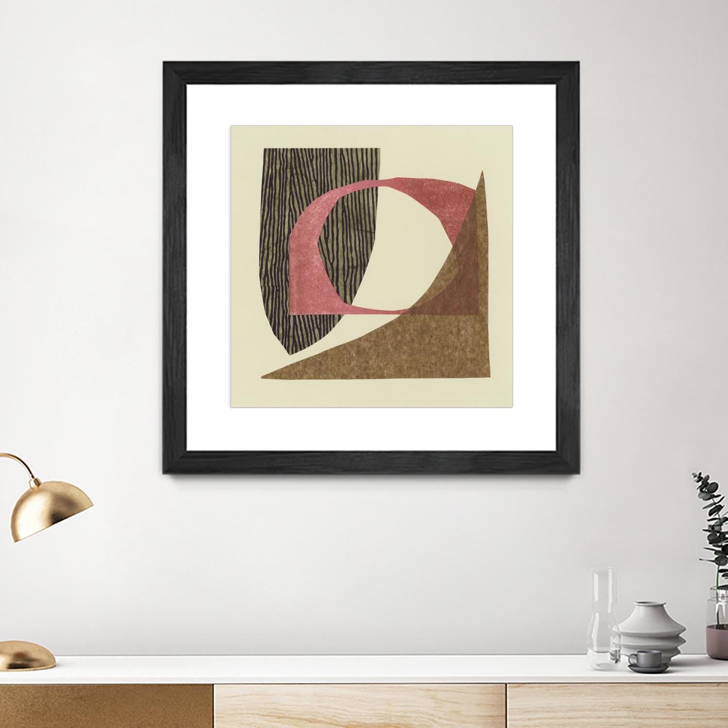 Sketches of Spain II by Renée W. Stramel on GIANT ART - brown abstract