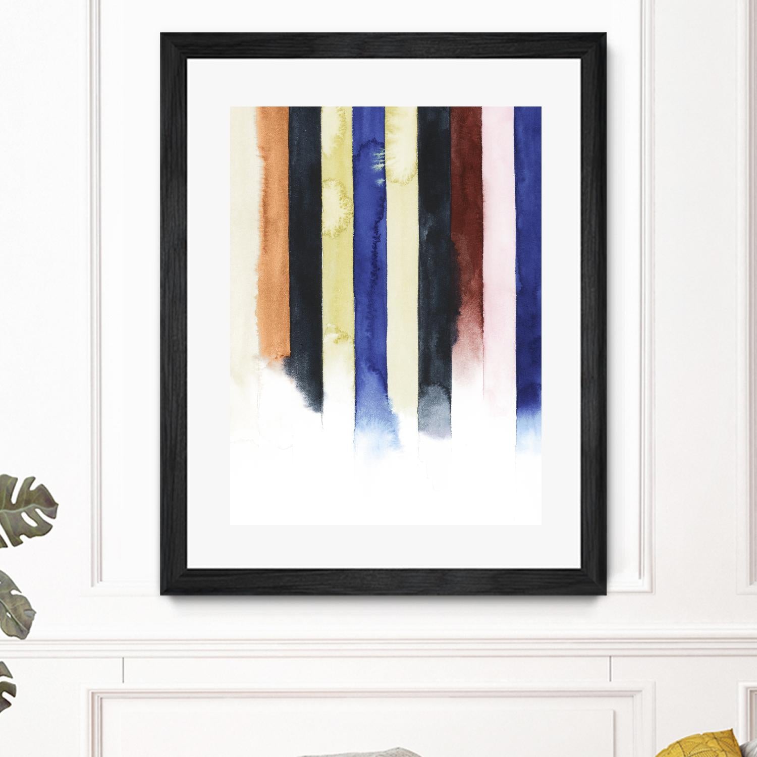 Desert Layers IV by Grace Popp on GIANT ART - blue abstract