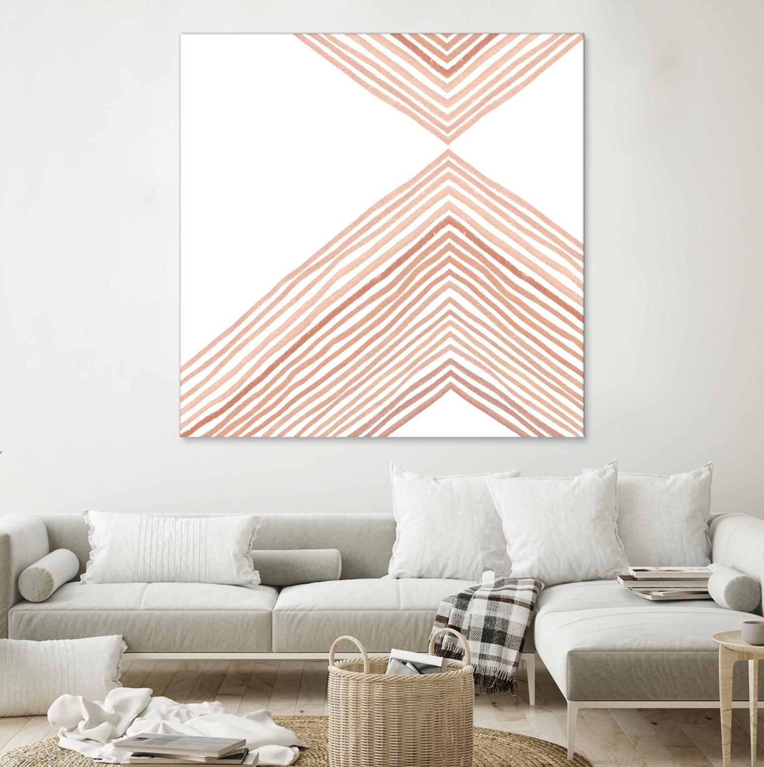 Pink Apogee II by Emma Scarvey on GIANT ART - pink & purple abstract