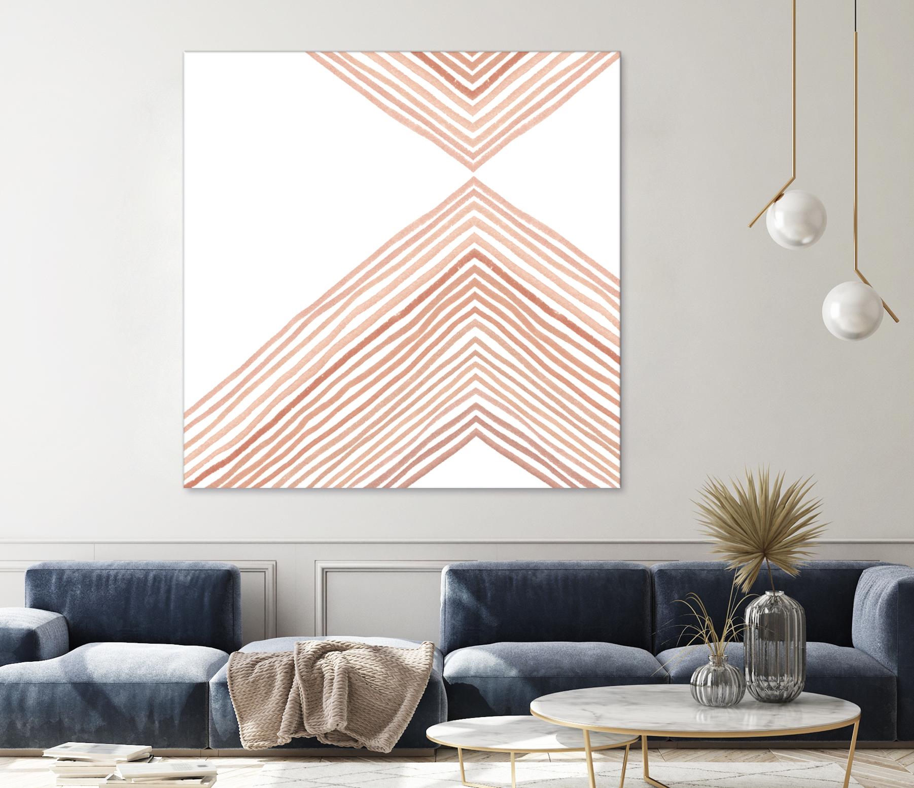 Pink Apogee II by Emma Scarvey on GIANT ART - pink & purple abstract