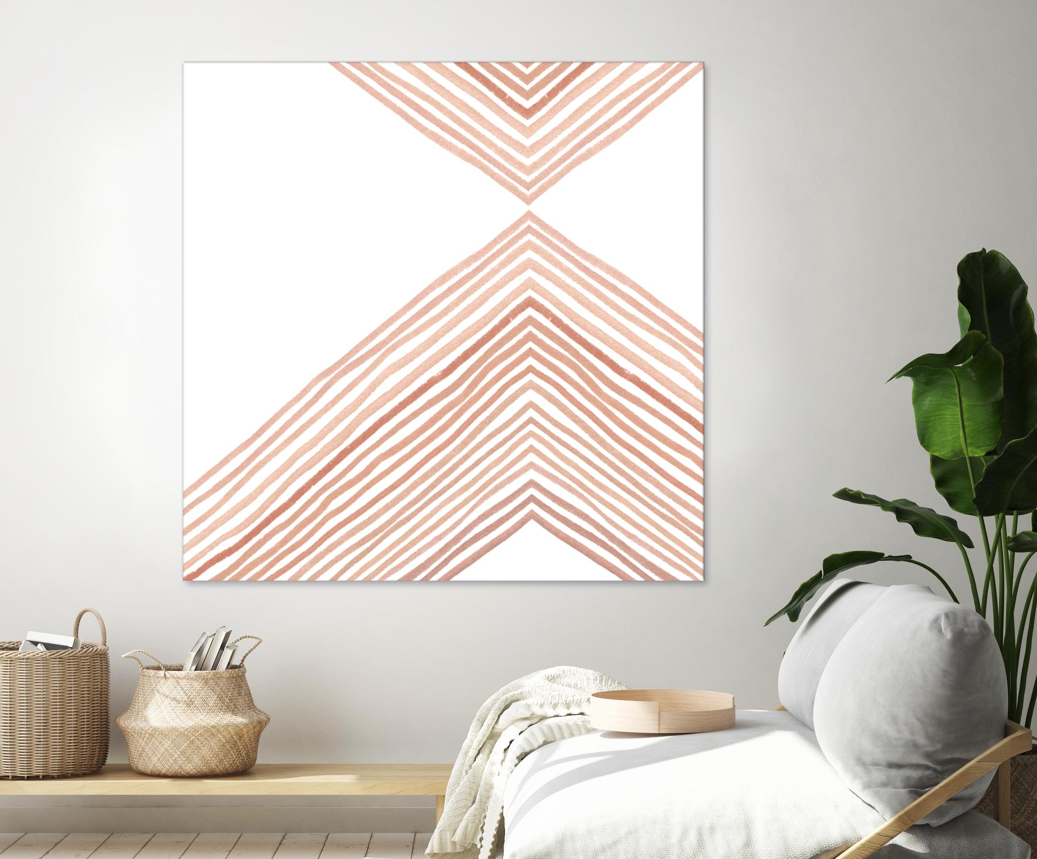 Pink Apogee II by Emma Scarvey on GIANT ART - pink & purple abstract