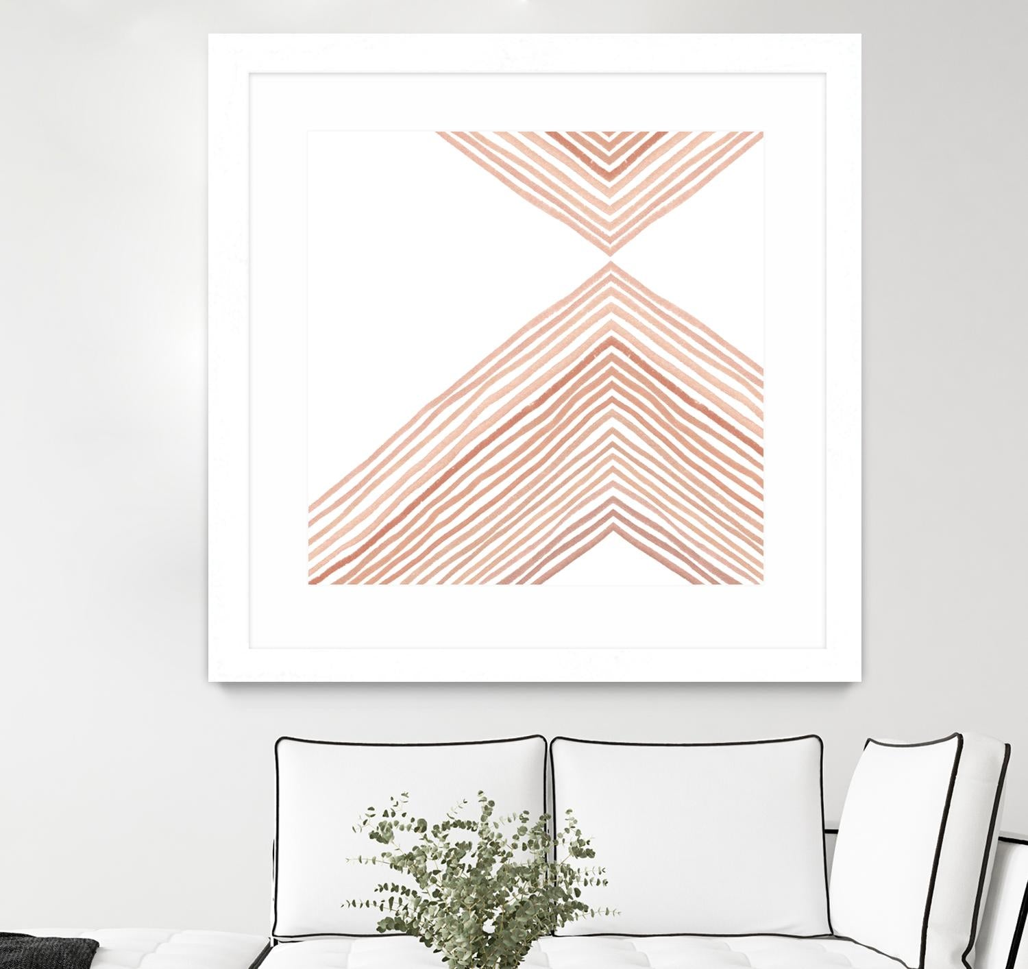 Pink Apogee II by Emma Scarvey on GIANT ART - pink & purple abstract