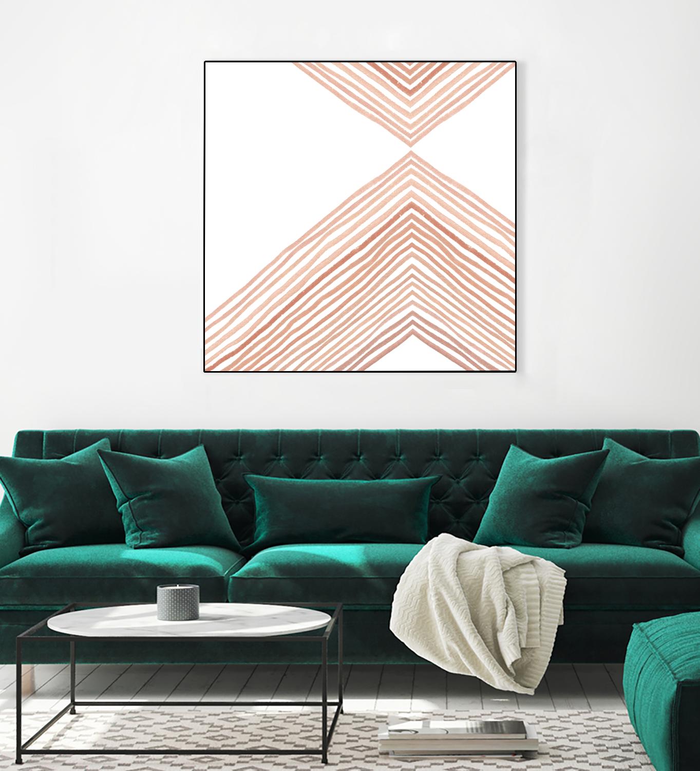 Pink Apogee II by Emma Scarvey on GIANT ART - pink & purple abstract