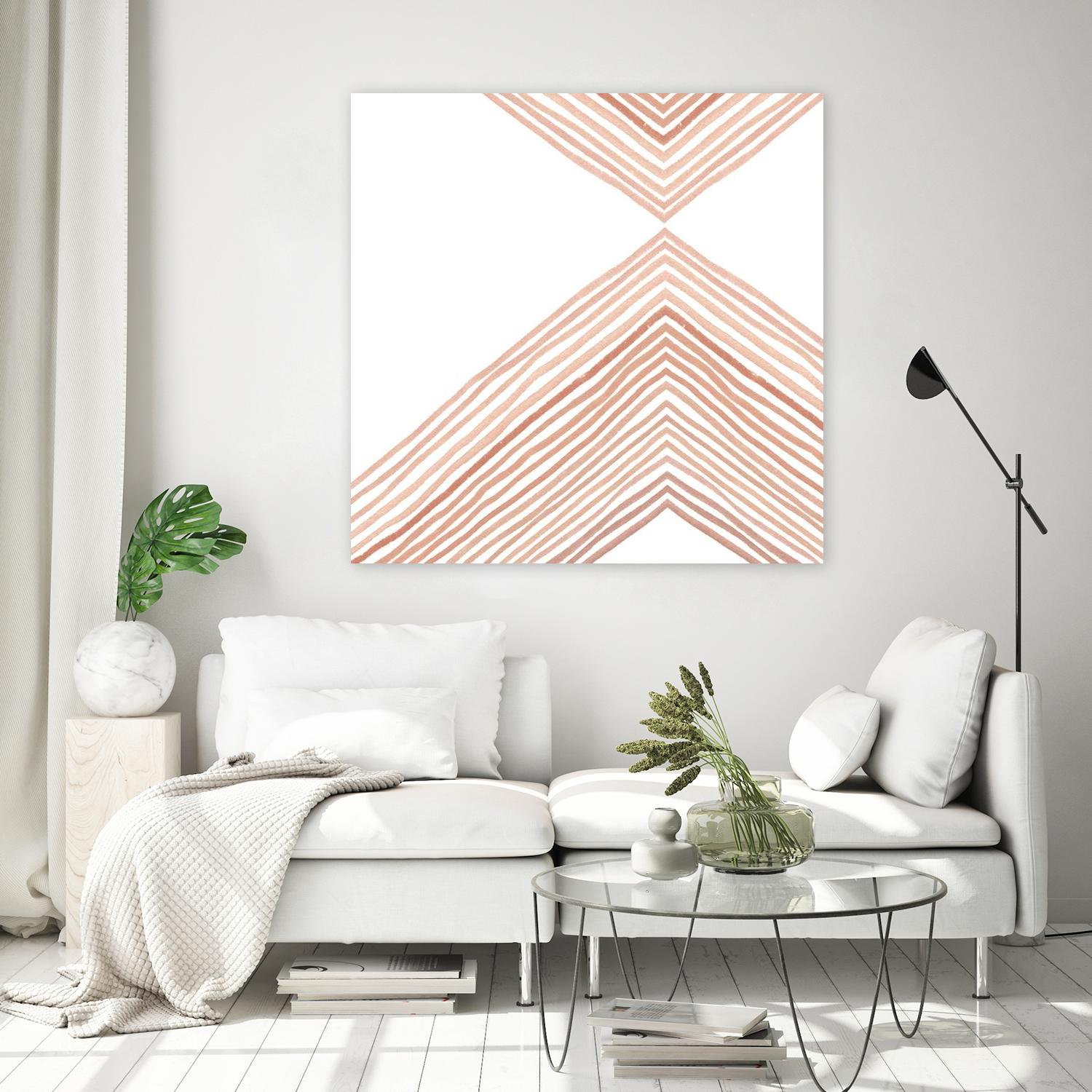 Pink Apogee II by Emma Scarvey on GIANT ART - pink & purple abstract