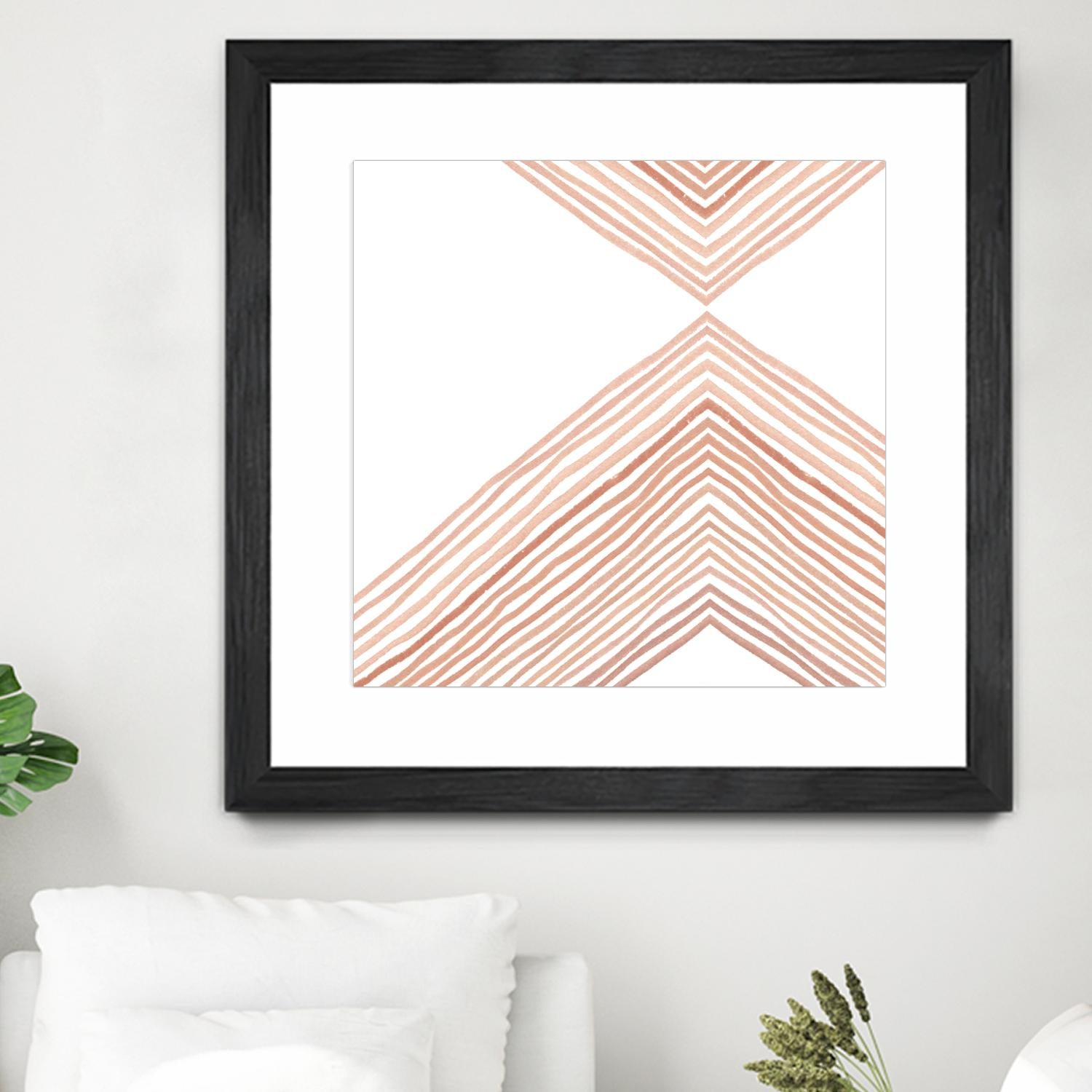 Pink Apogee II by Emma Scarvey on GIANT ART - pink & purple abstract