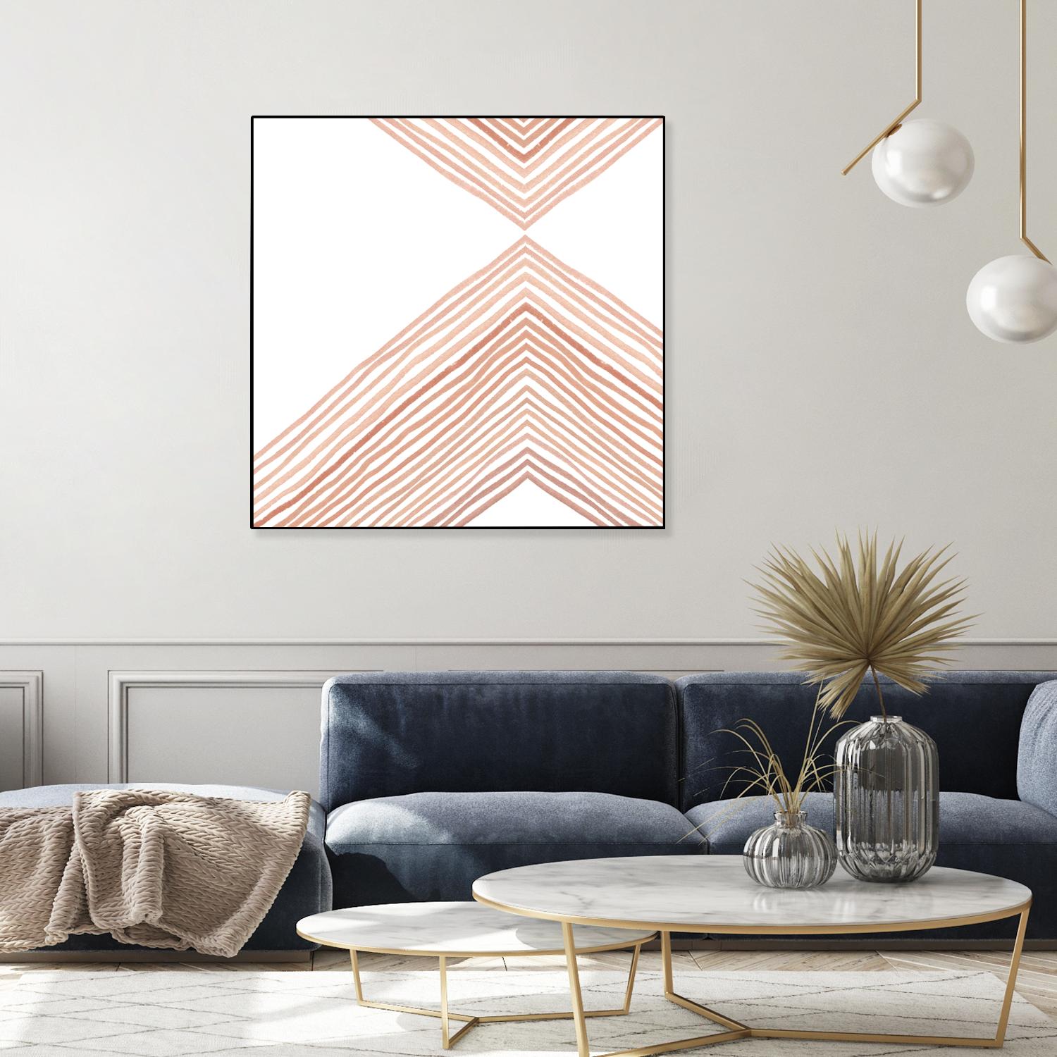 Pink Apogee II by Emma Scarvey on GIANT ART - pink & purple abstract