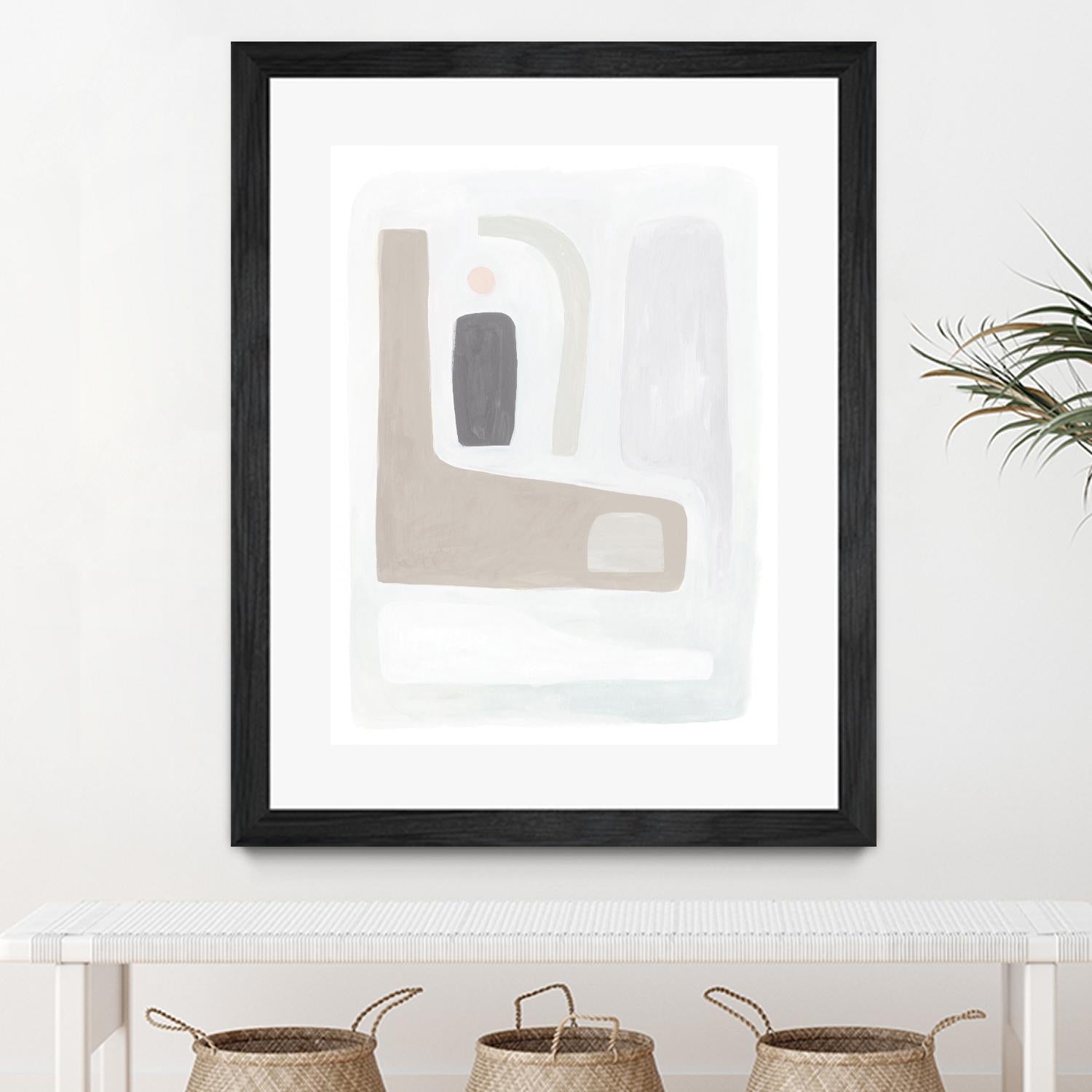 Opal Daydream I by Victoria Borges on GIANT ART - neutral abstract