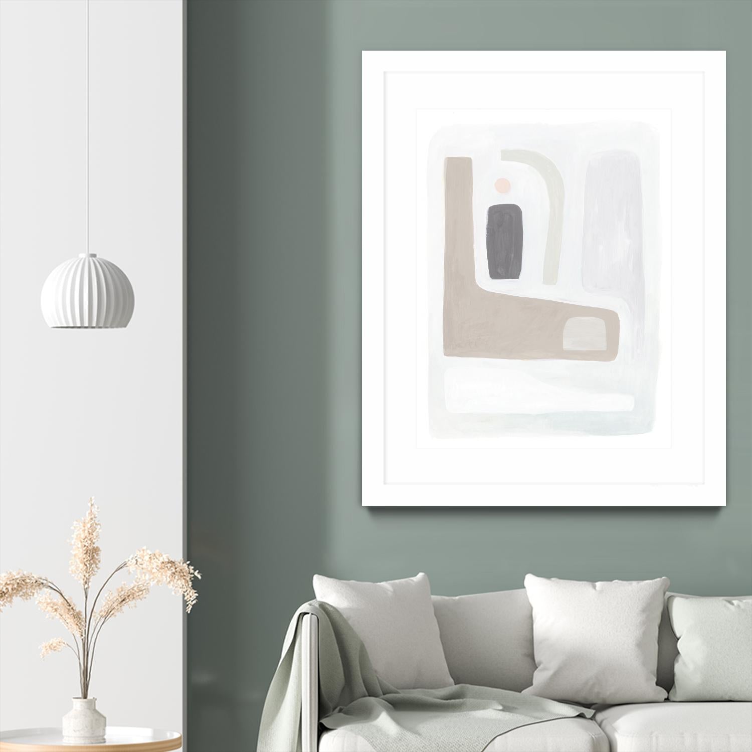 Opal Daydream I by Victoria Borges on GIANT ART - neutral abstract