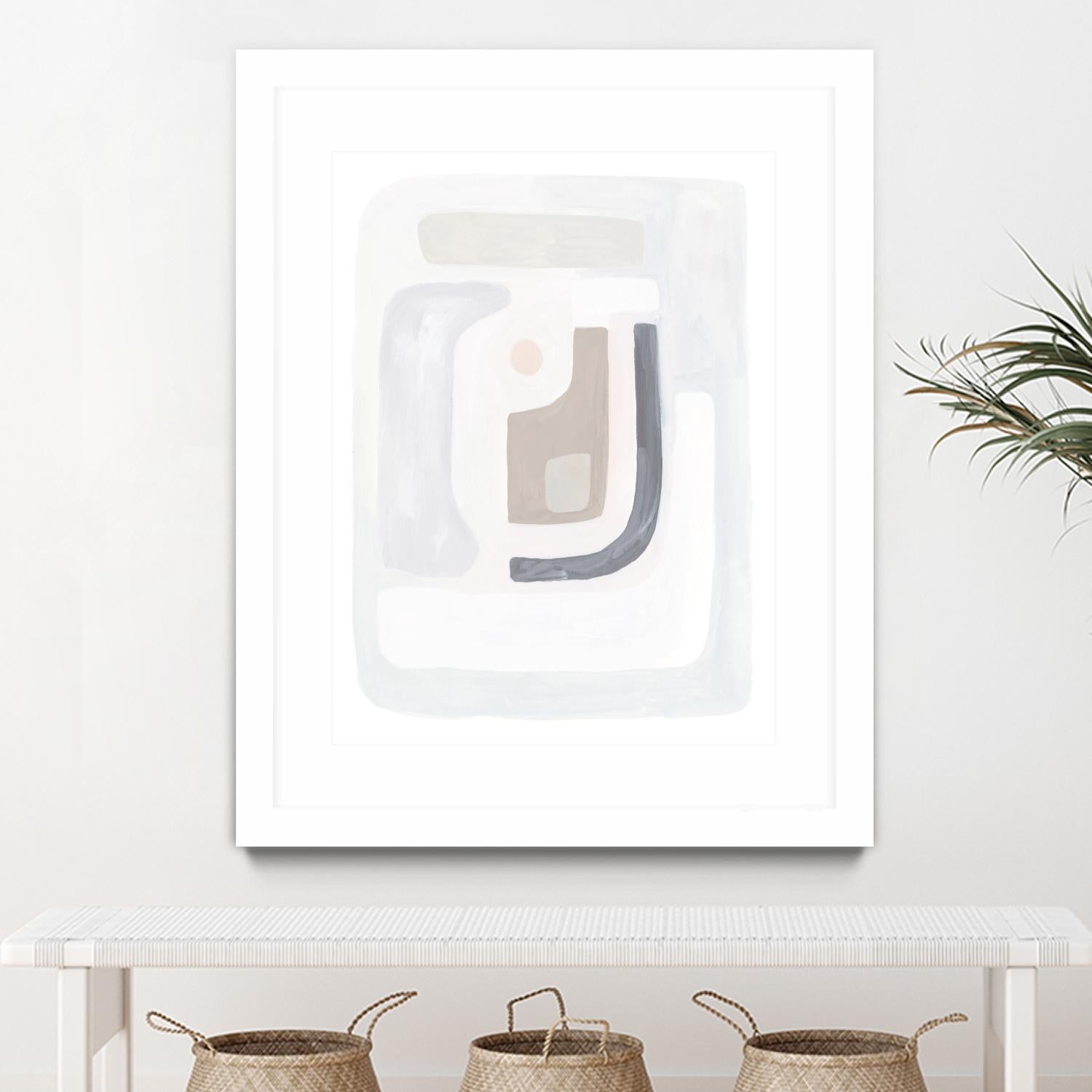 Opal Daydream II by Victoria Borges on GIANT ART - neutral abstract