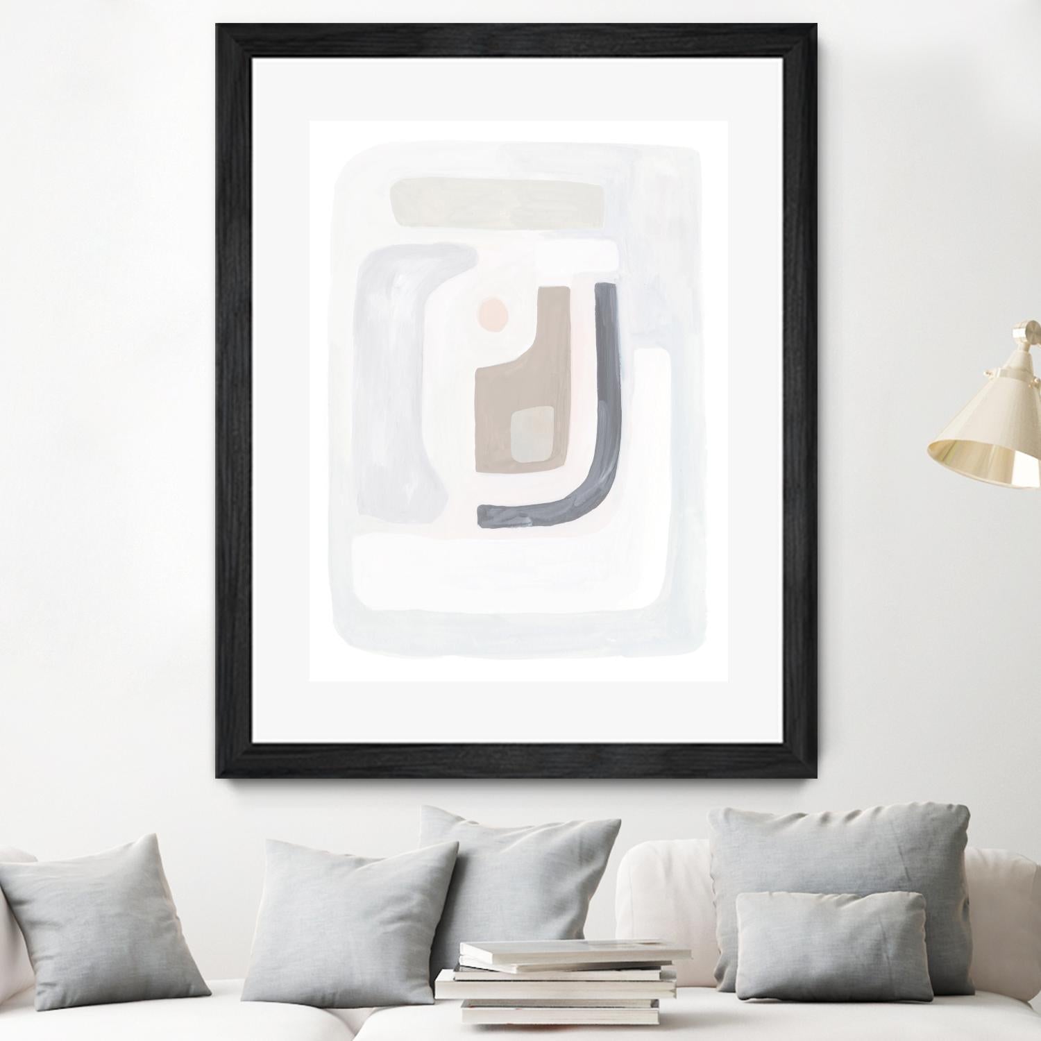 Opal Daydream II by Victoria Borges on GIANT ART - neutral abstract