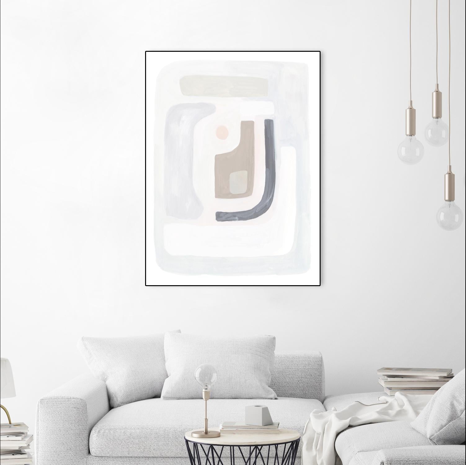 Opal Daydream II by Victoria Borges on GIANT ART - neutral abstract