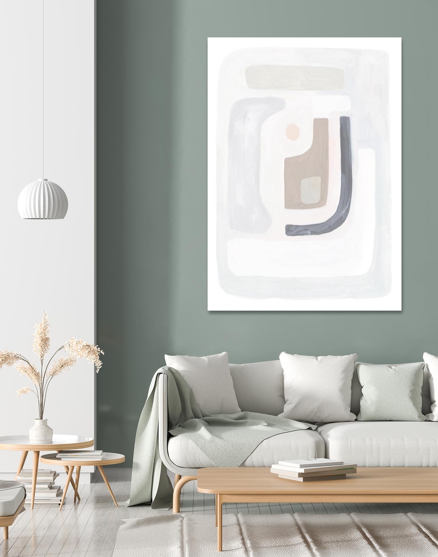 Opal Daydream II by Victoria Borges on GIANT ART - neutral abstract