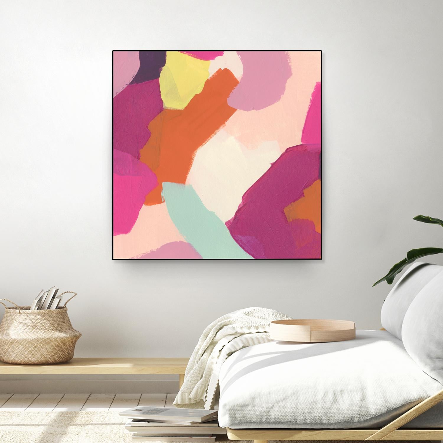 Pink Slip IV by June Erica Vess on GIANT ART - brights abstract