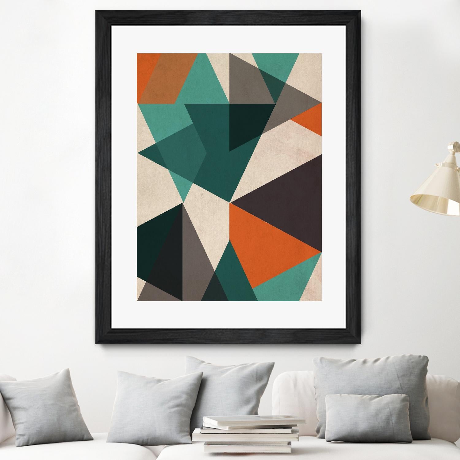 In Between II by June Erica Vess on GIANT ART - brights abstract