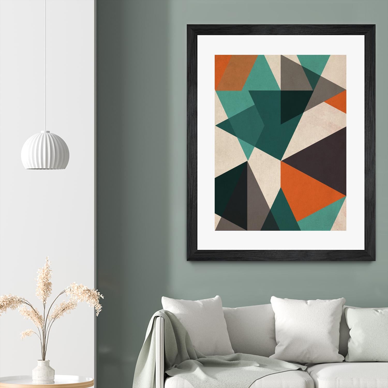 In Between II by June Erica Vess on GIANT ART - brights abstract