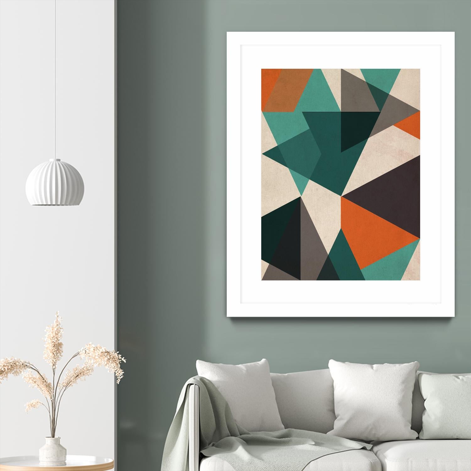 In Between II by June Erica Vess on GIANT ART - brights abstract