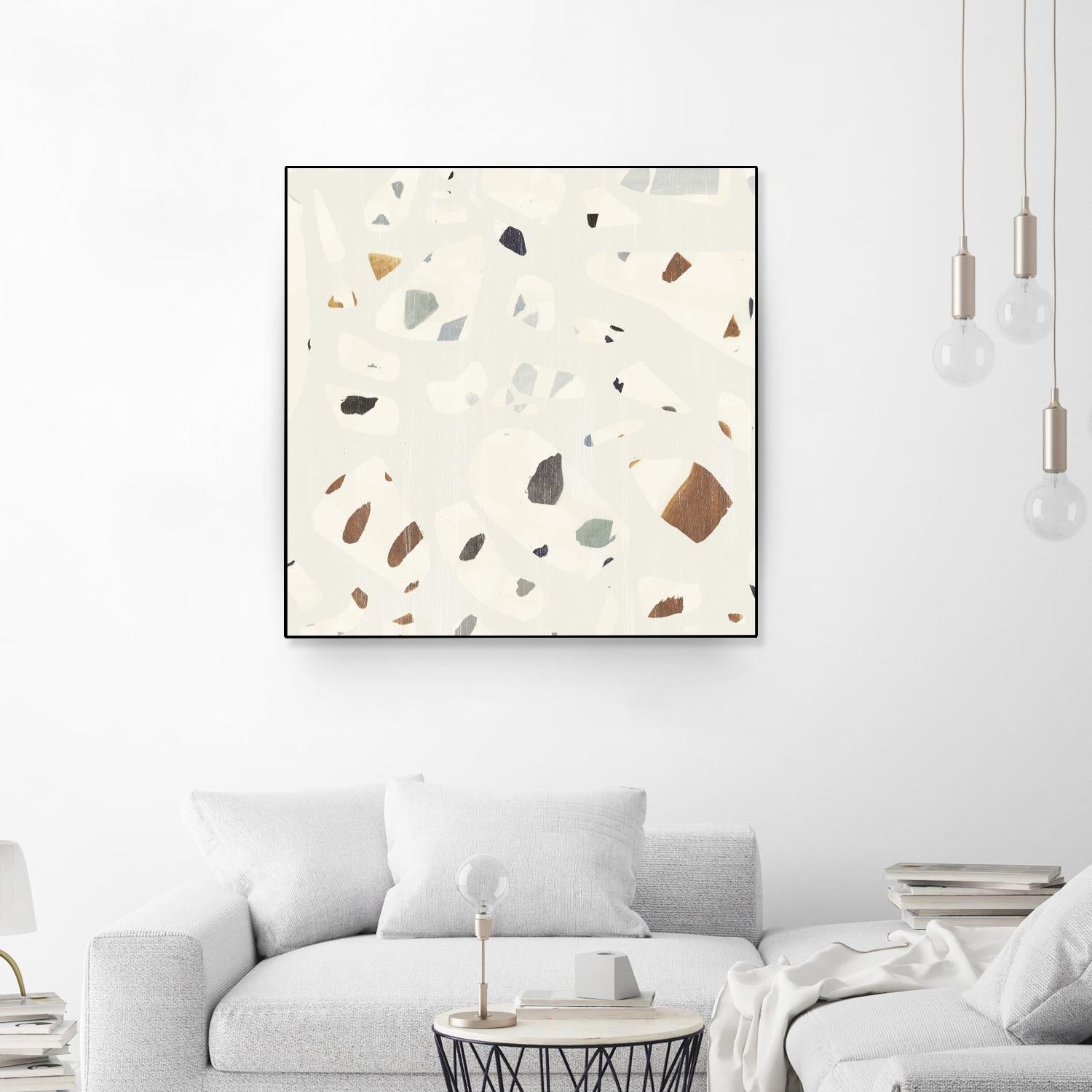Abstract Terazzo II by Victoria Borges on GIANT ART - neutral abstract
