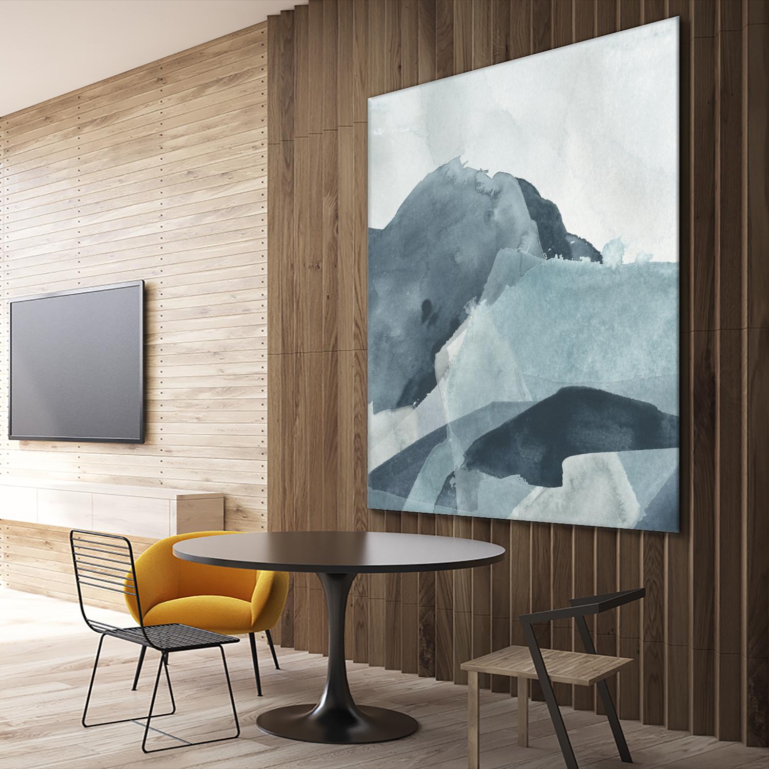 Blue Range I by June Erica Vess on GIANT ART - blue abstract