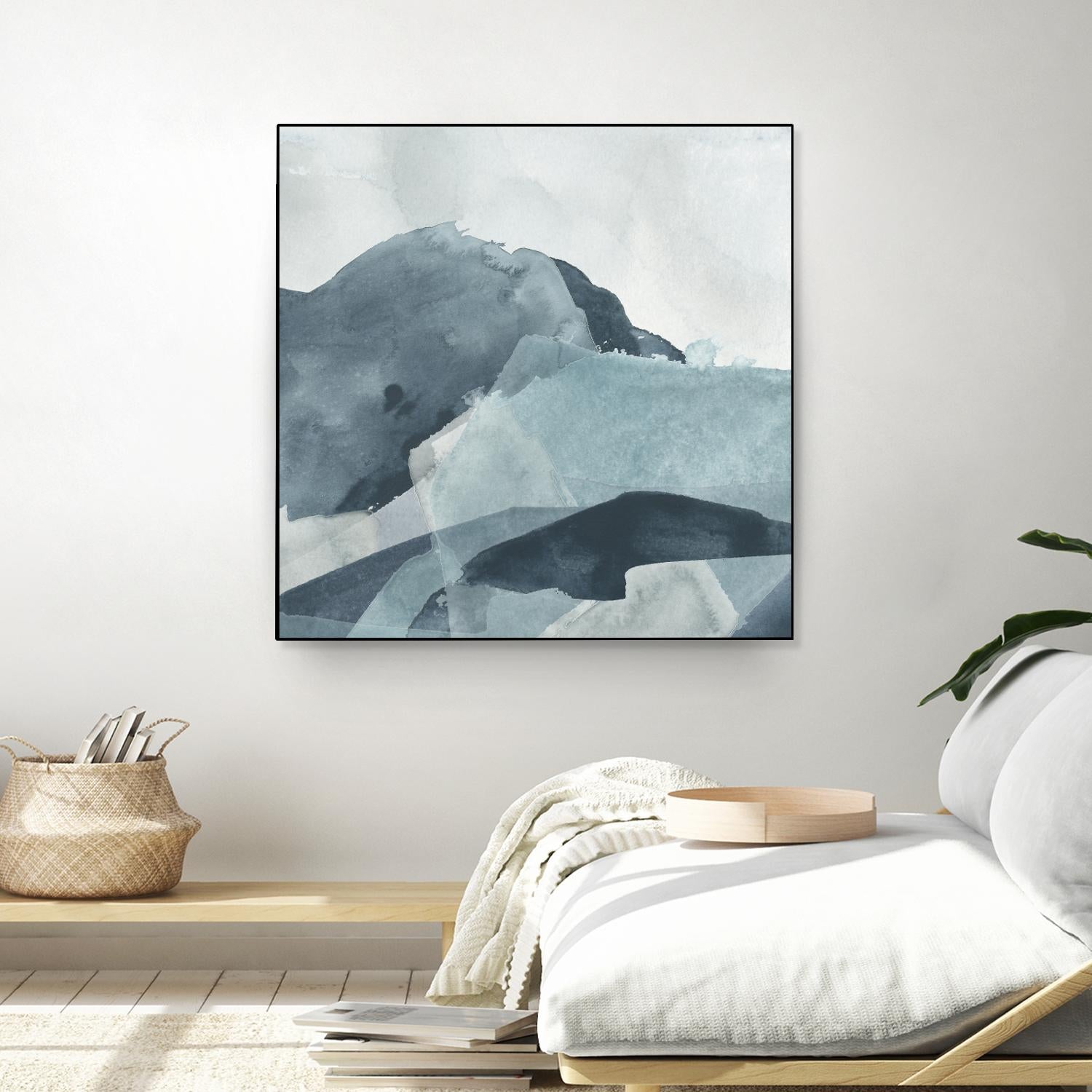 Blue Range I by June Erica Vess on GIANT ART - blue abstract