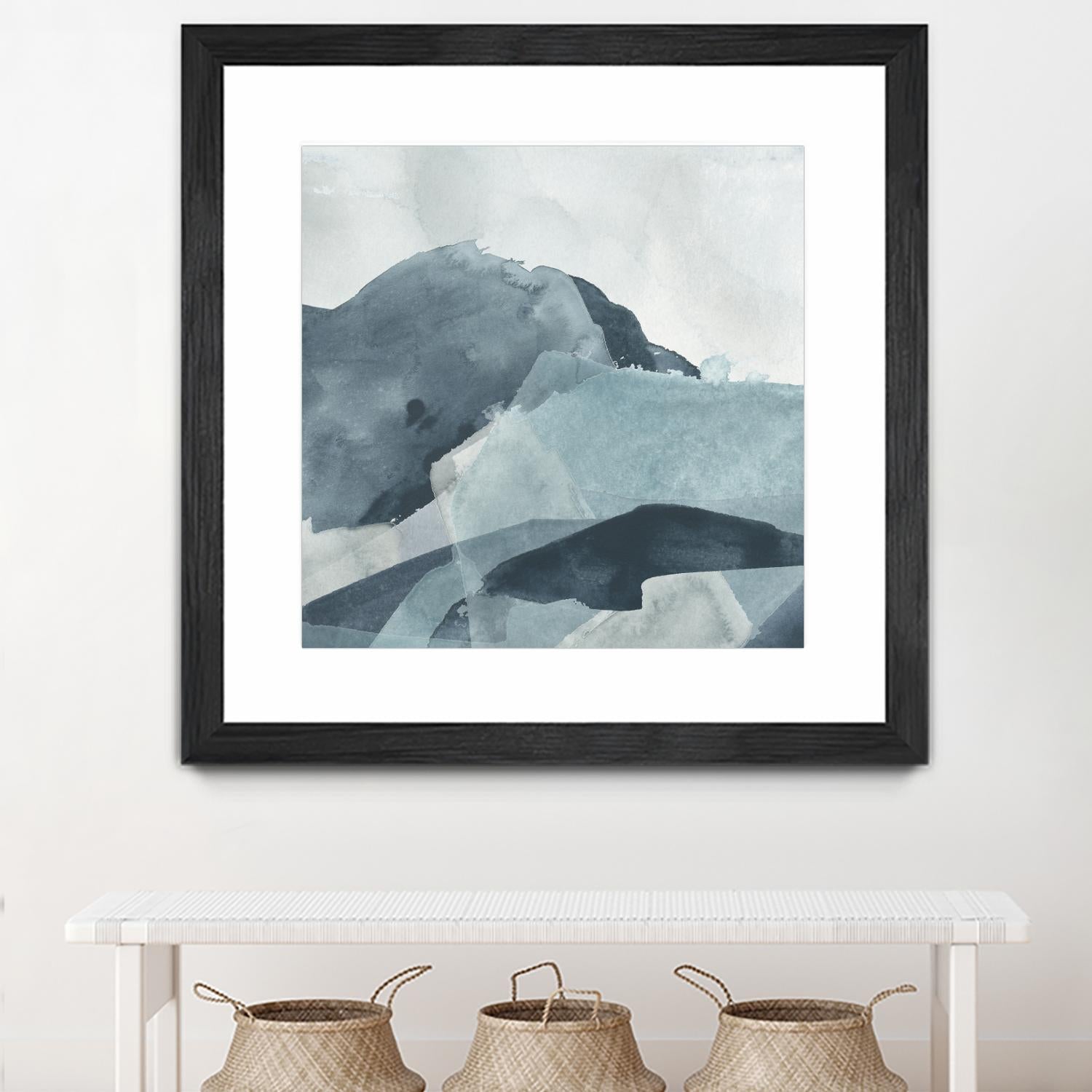 Blue Range I by June Erica Vess on GIANT ART - blue abstract