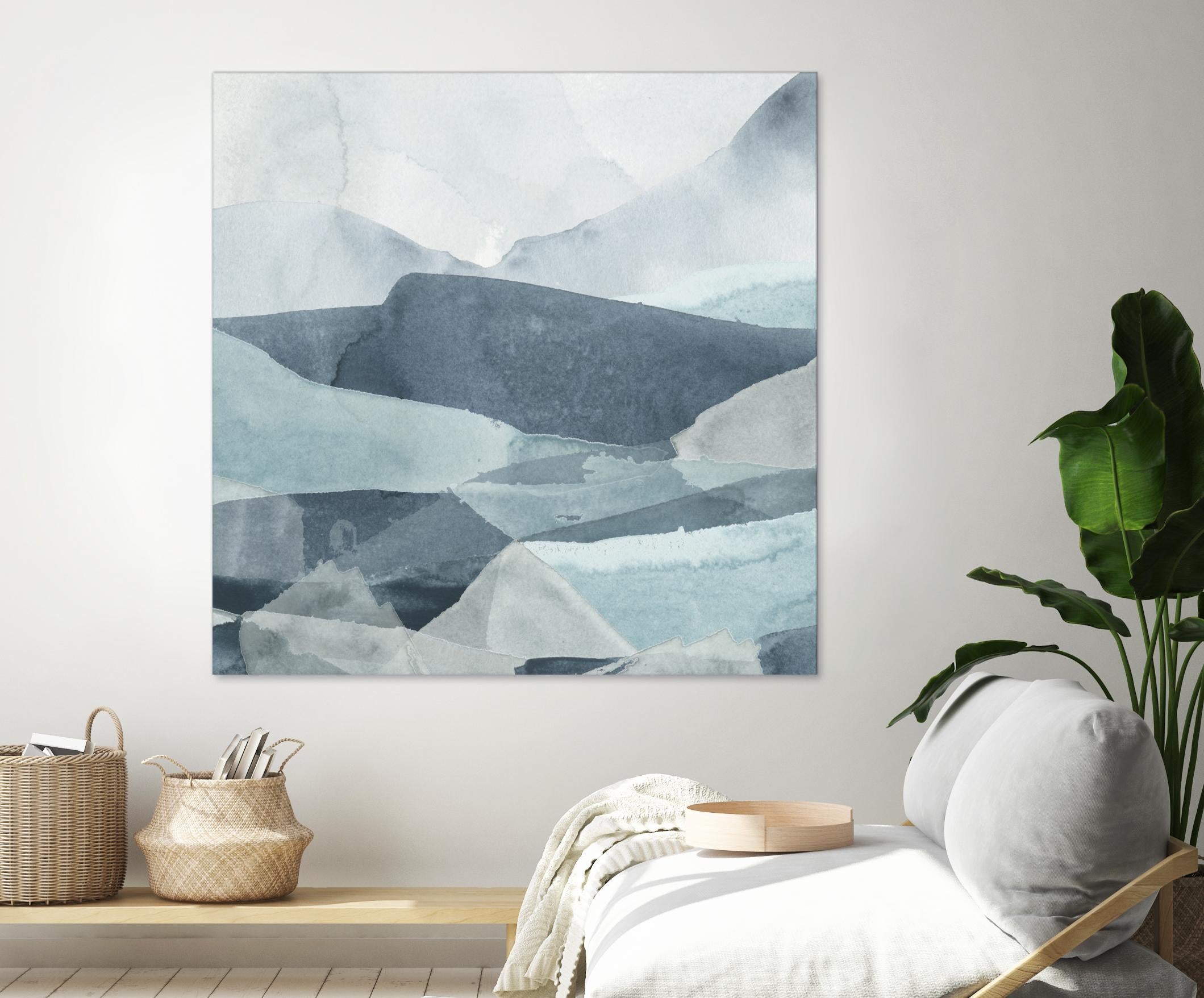 Blue Range III by June Erica Vess on GIANT ART - blue abstract