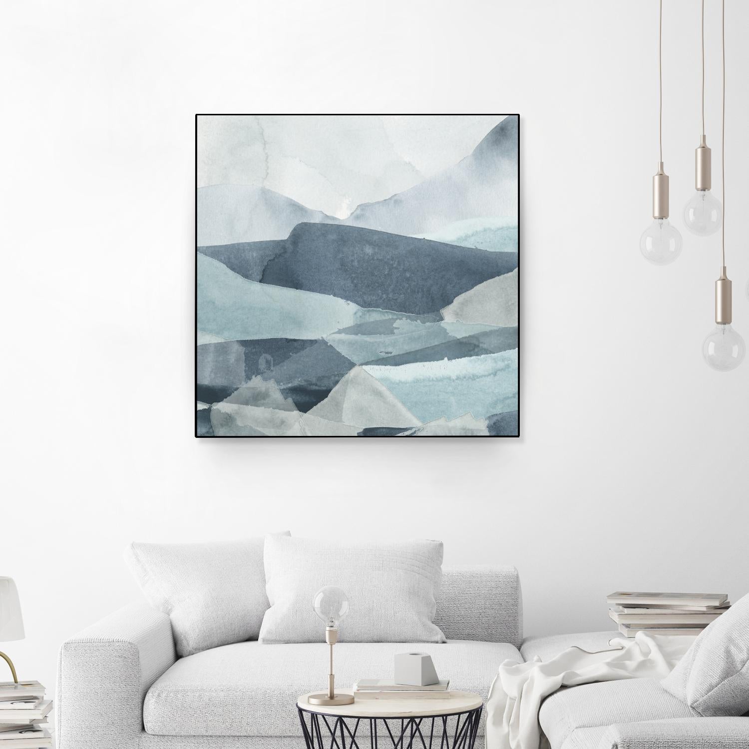 Blue Range III by June Erica Vess on GIANT ART - blue abstract