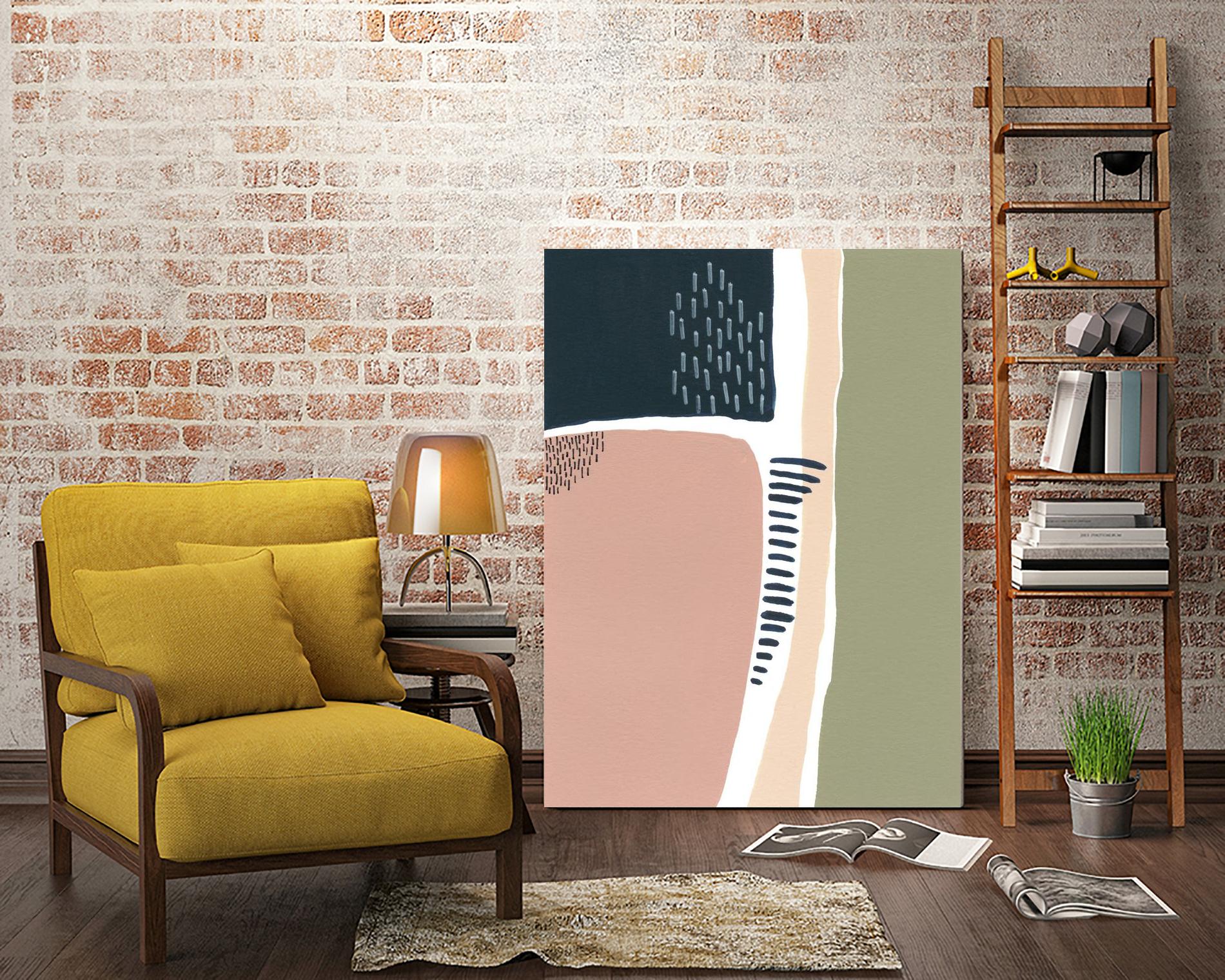 Simple Marks I by Regina Moore on GIANT ART - pastels abstract