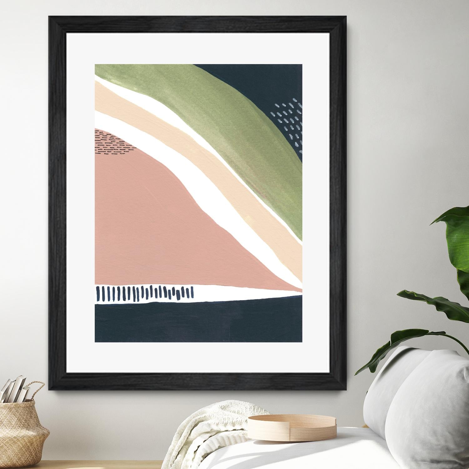 Simple Marks IV by Regina Moore on GIANT ART - pastels abstract