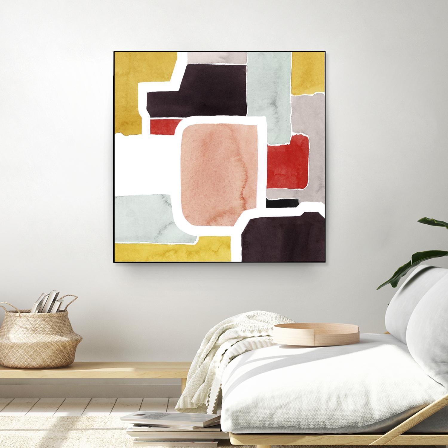 Color Blocking II by Grace Popp on GIANT ART - pastels abstract