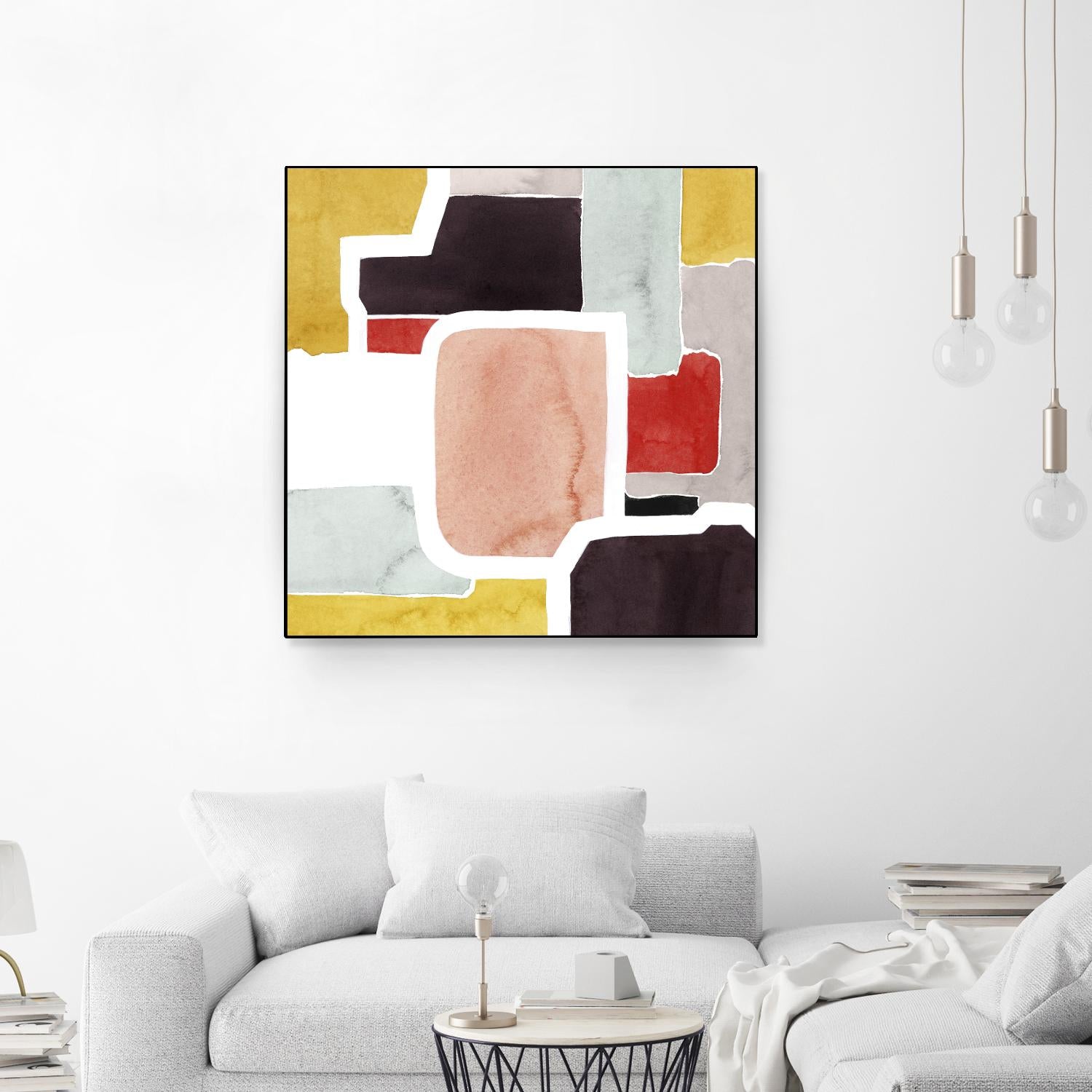 Color Blocking II by Grace Popp on GIANT ART - pastels abstract