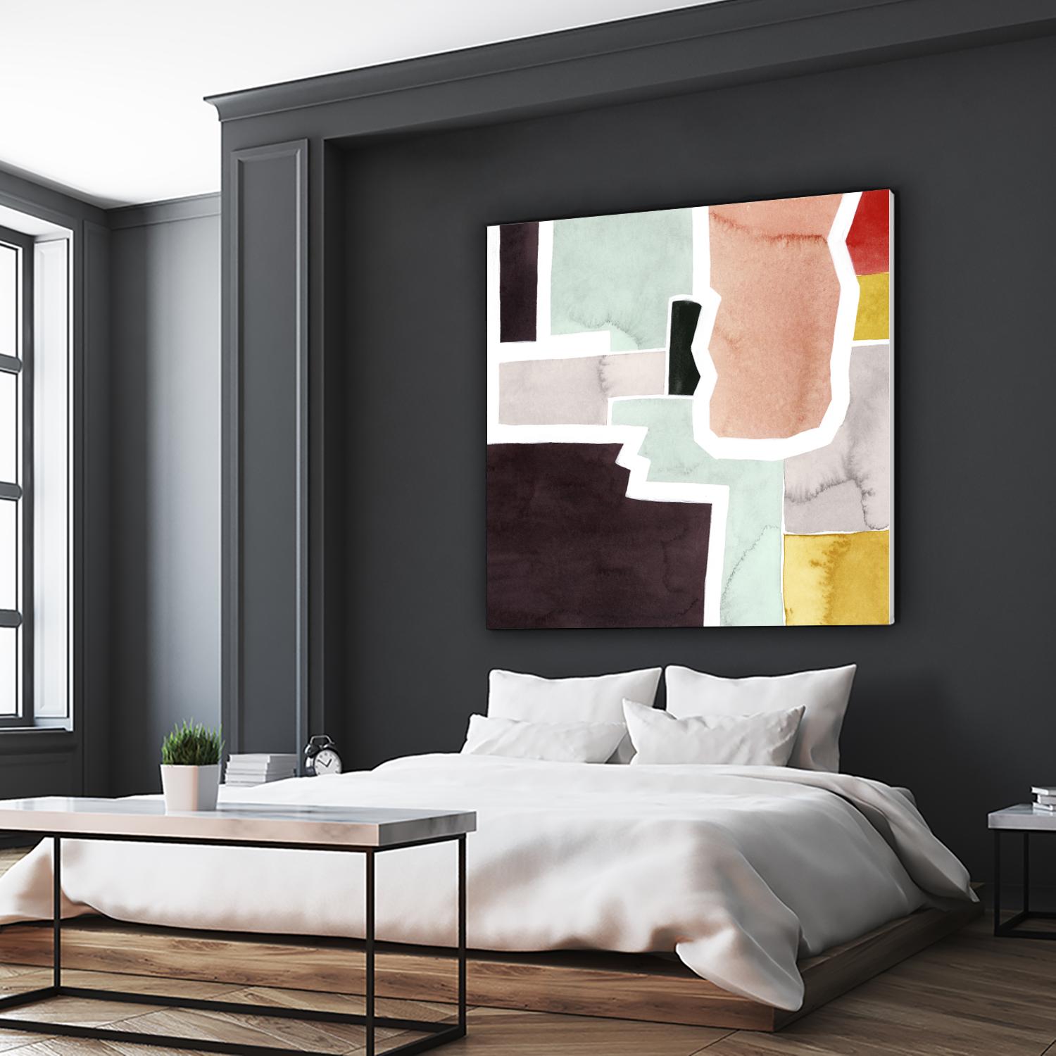 Color Blocking III by Grace Popp on GIANT ART - pastels abstract