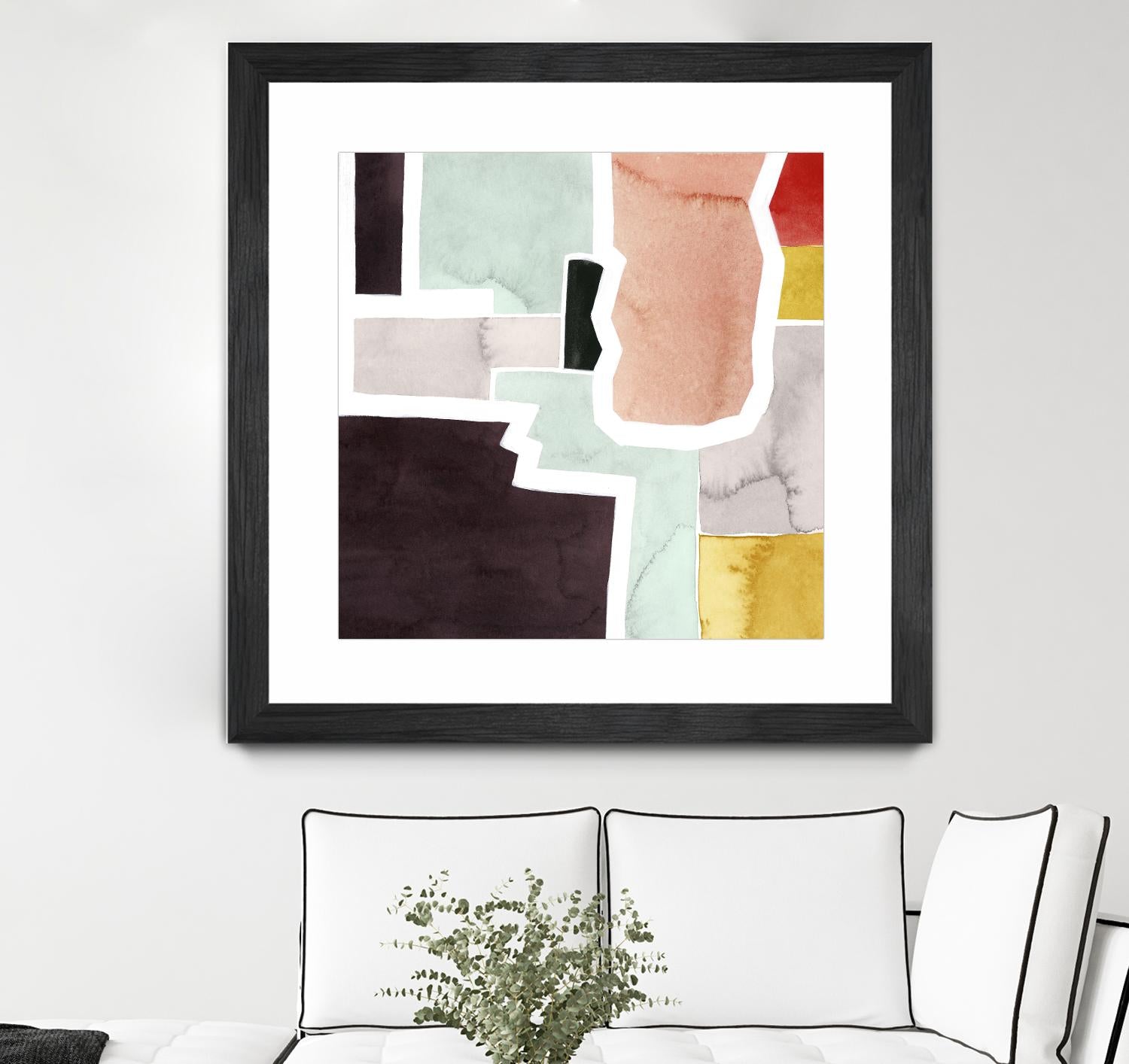 Color Blocking III by Grace Popp on GIANT ART - pastels abstract