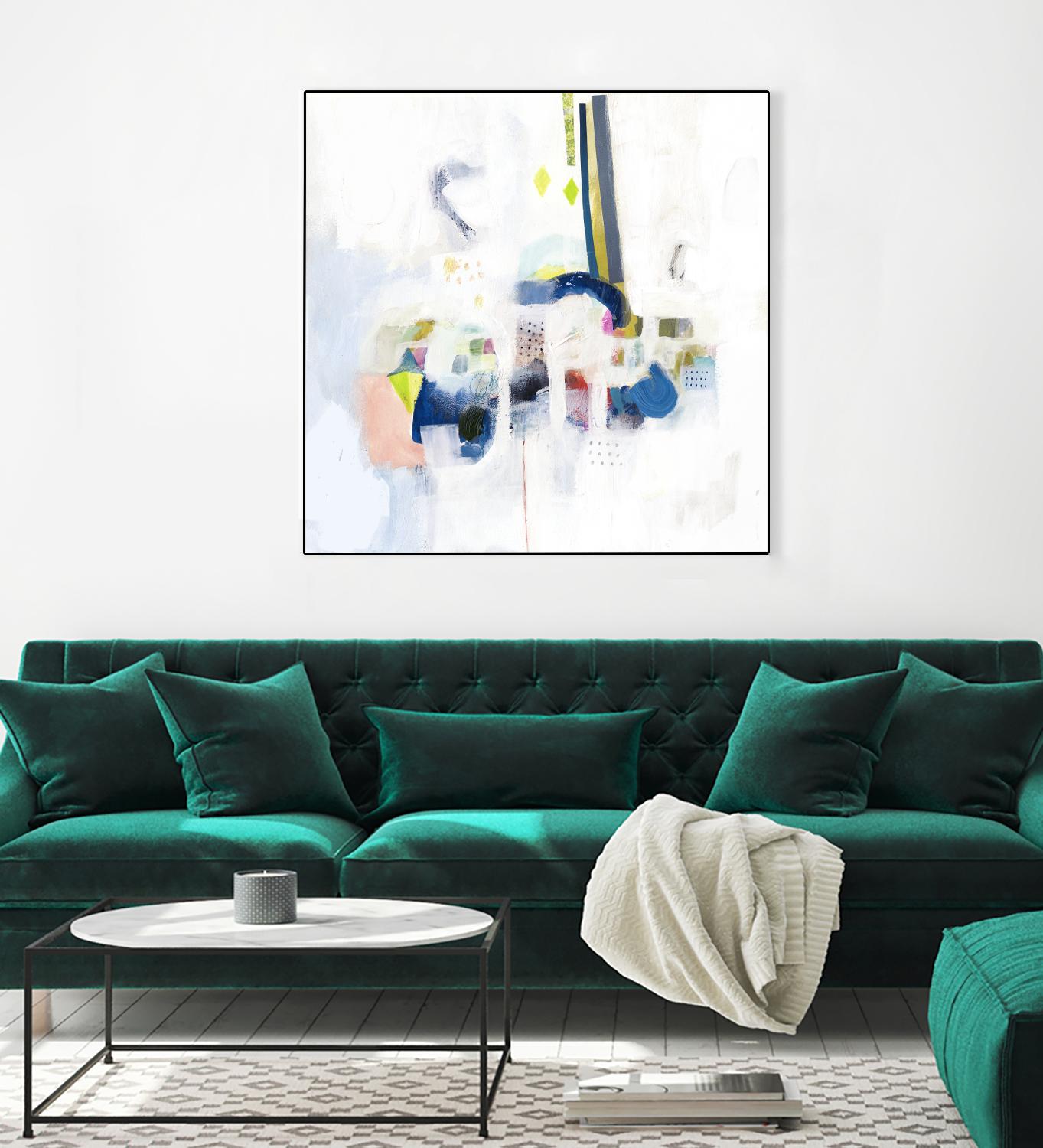 Boardwalk Taffy II by Victoria Borges on GIANT ART - pastels abstract