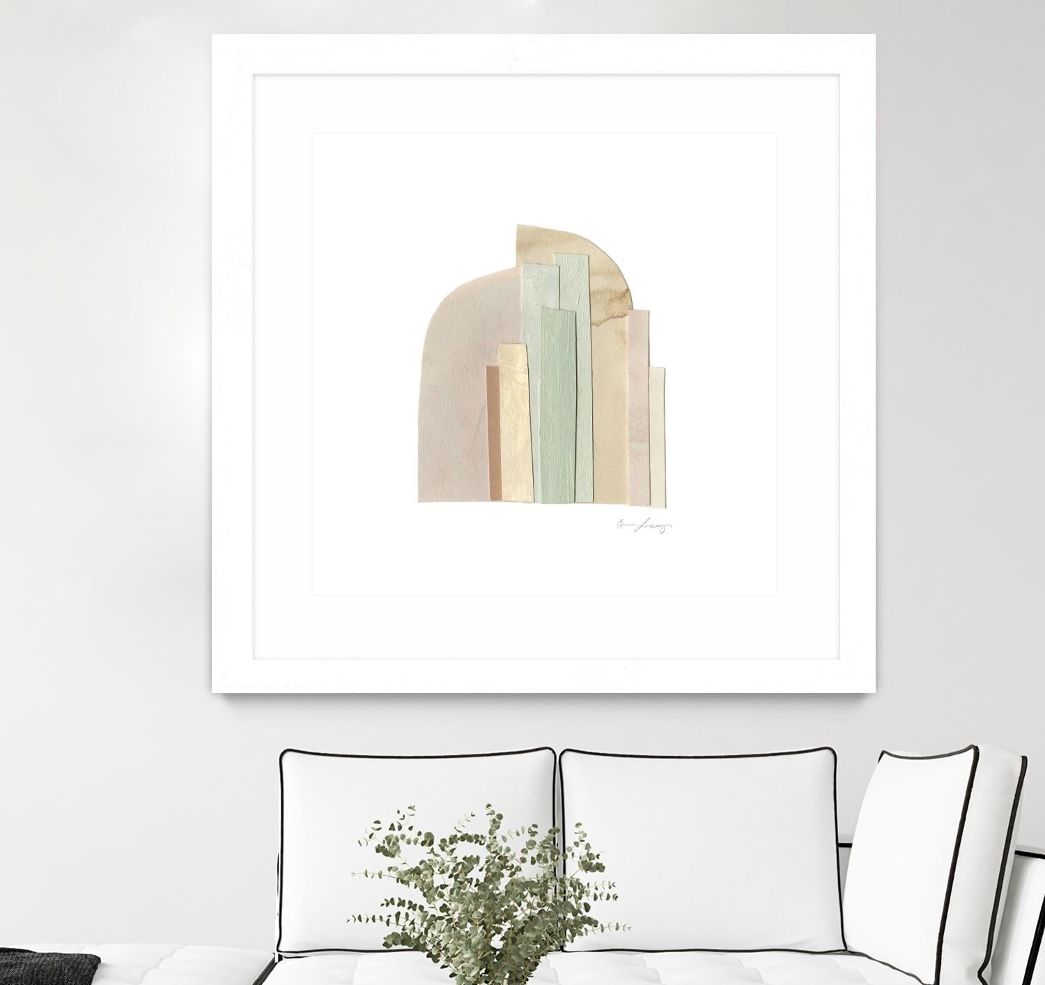 Flourescel I by Emma Scarvey on GIANT ART - pastels abstract