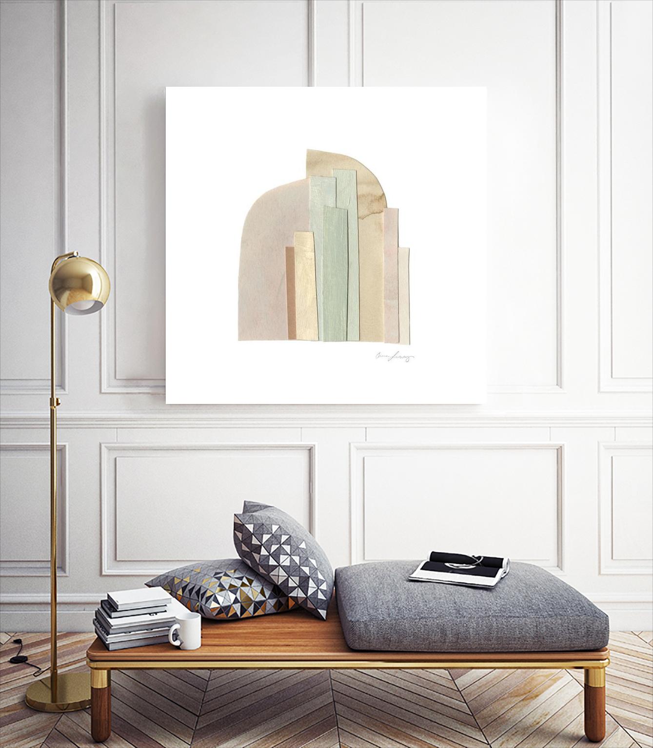 Flourescel I by Emma Scarvey on GIANT ART - pastels abstract