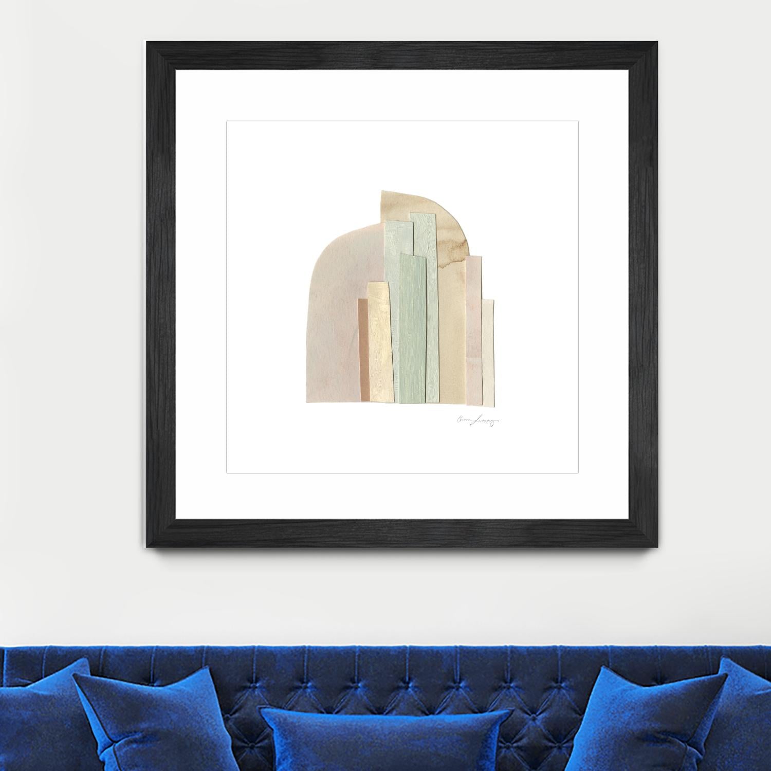 Flourescel I by Emma Scarvey on GIANT ART - pastels abstract