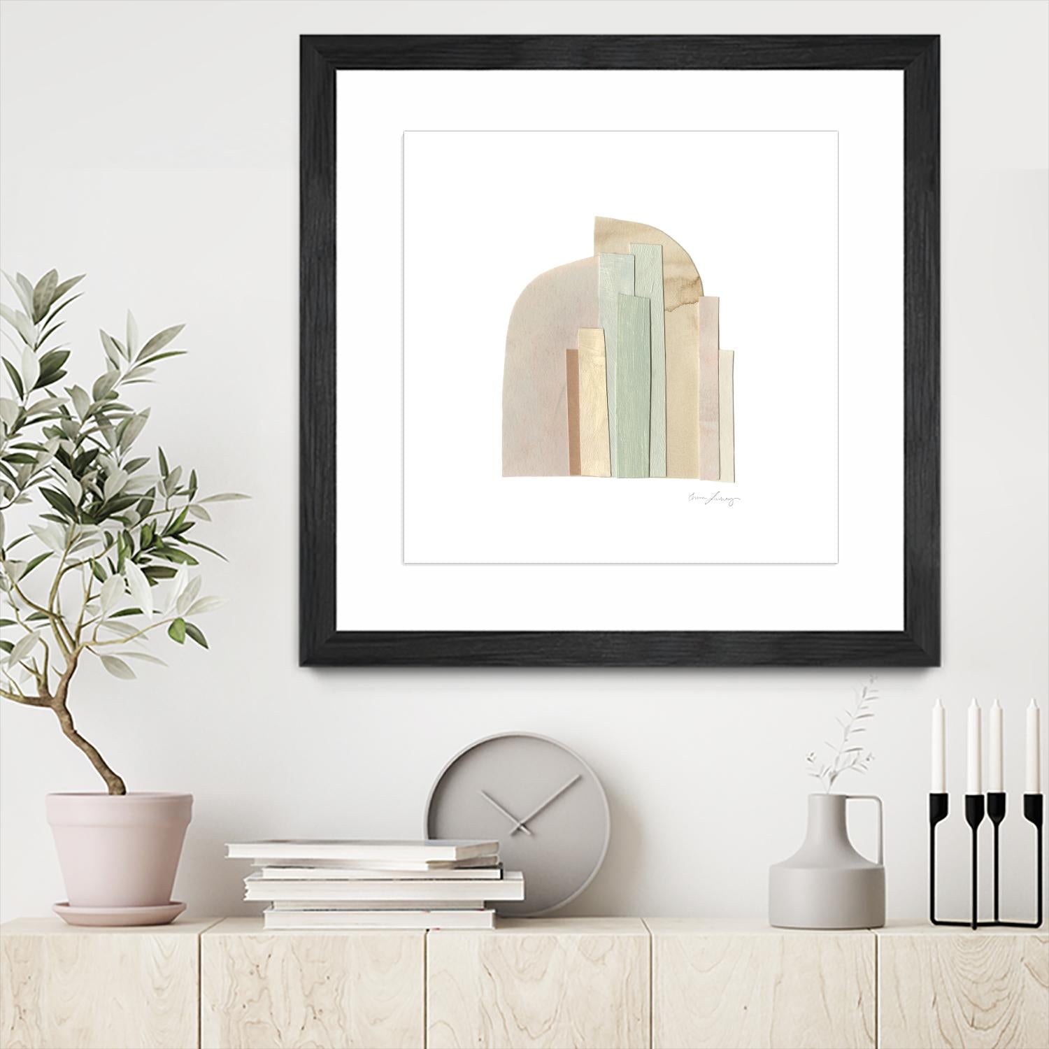 Flourescel I by Emma Scarvey on GIANT ART - pastels abstract