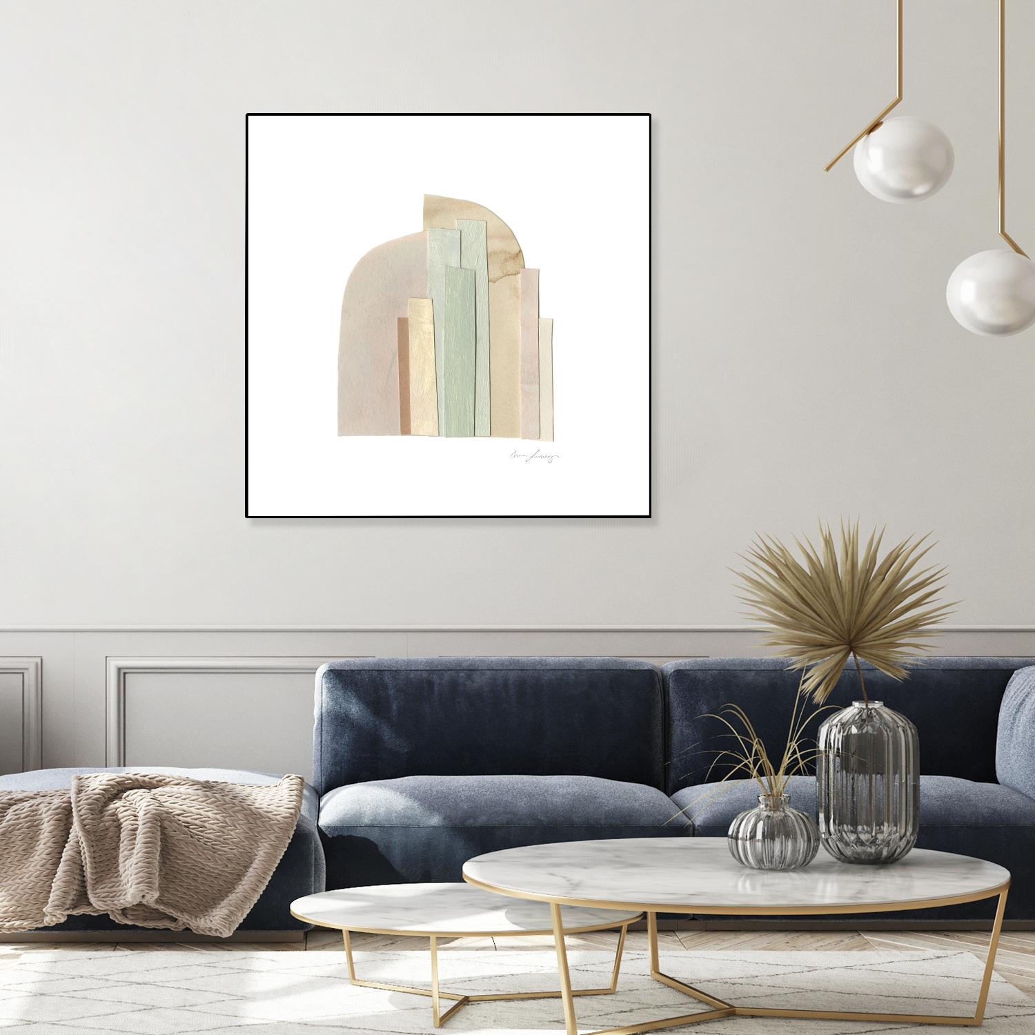 Flourescel I by Emma Scarvey on GIANT ART - pastels abstract