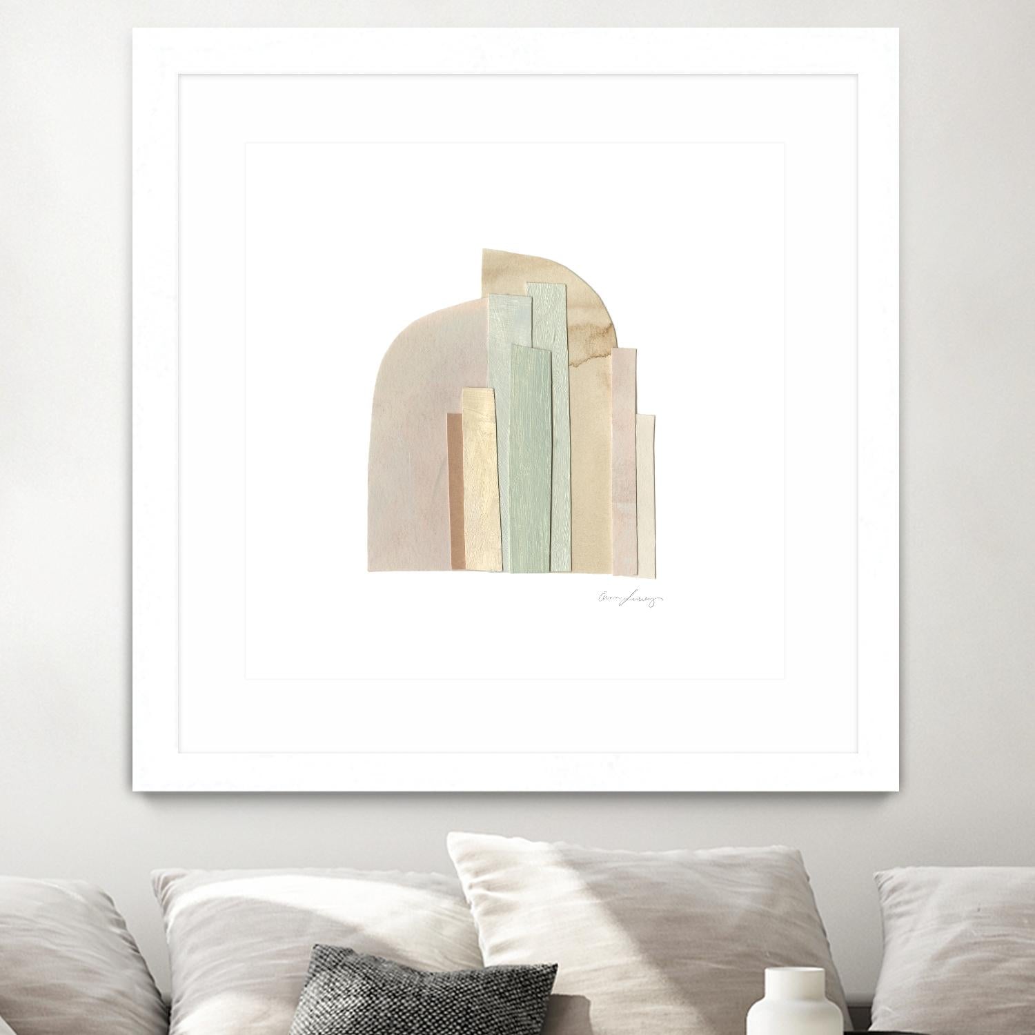 Flourescel I by Emma Scarvey on GIANT ART - pastels abstract