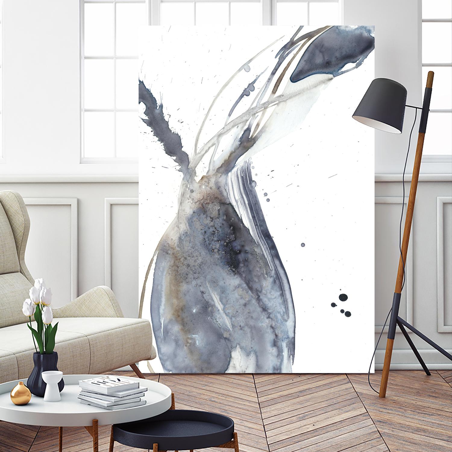 Paynes Twist II by Jennifer Goldberger on GIANT ART - neutral abstract