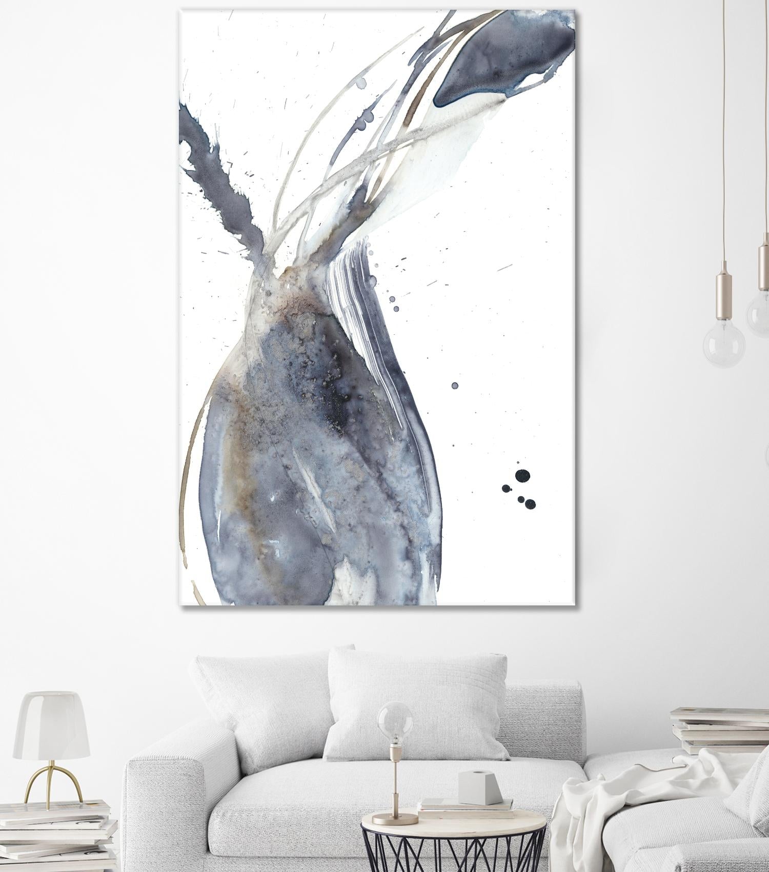 Paynes Twist II by Jennifer Goldberger on GIANT ART - neutral abstract