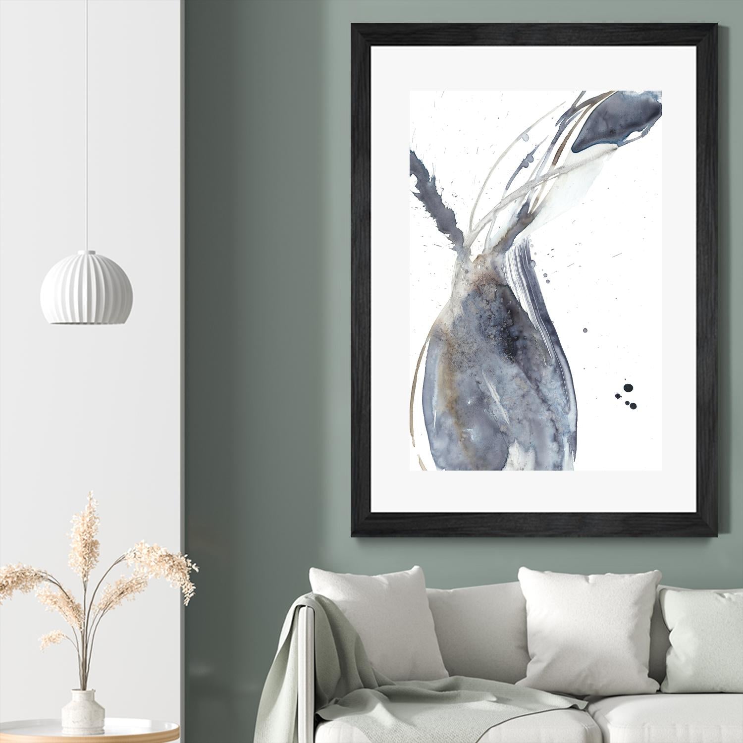 Paynes Twist II by Jennifer Goldberger on GIANT ART - neutral abstract