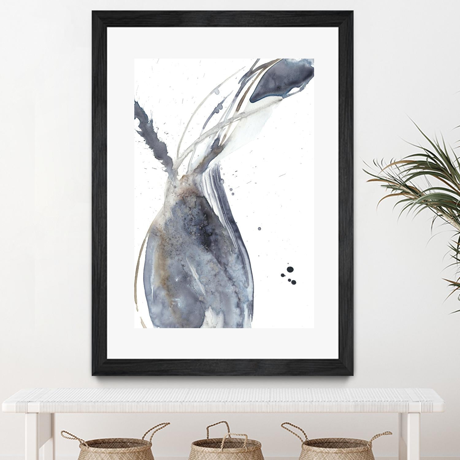 Paynes Twist II by Jennifer Goldberger on GIANT ART - neutral abstract