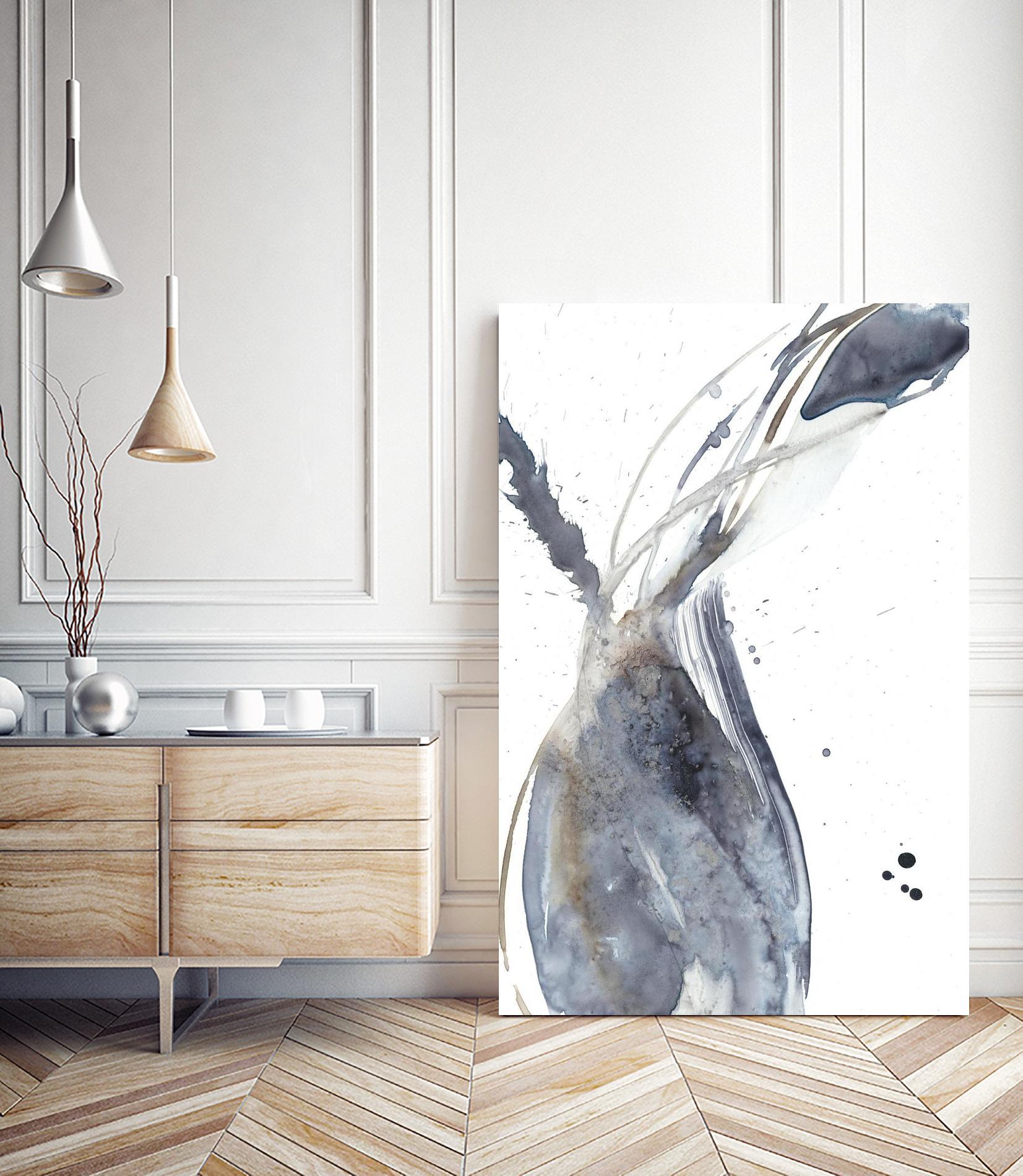 Paynes Twist II by Jennifer Goldberger on GIANT ART - neutral abstract