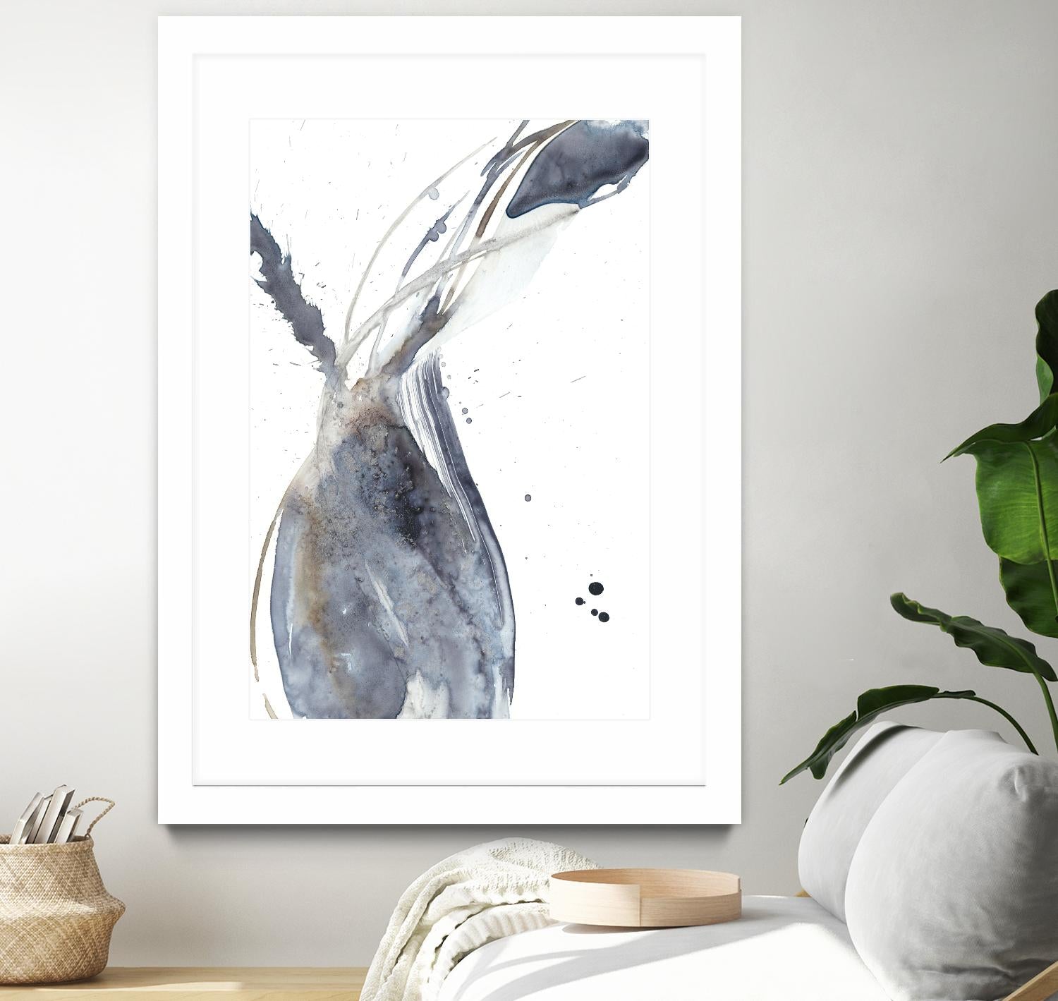 Paynes Twist II by Jennifer Goldberger on GIANT ART - neutral abstract