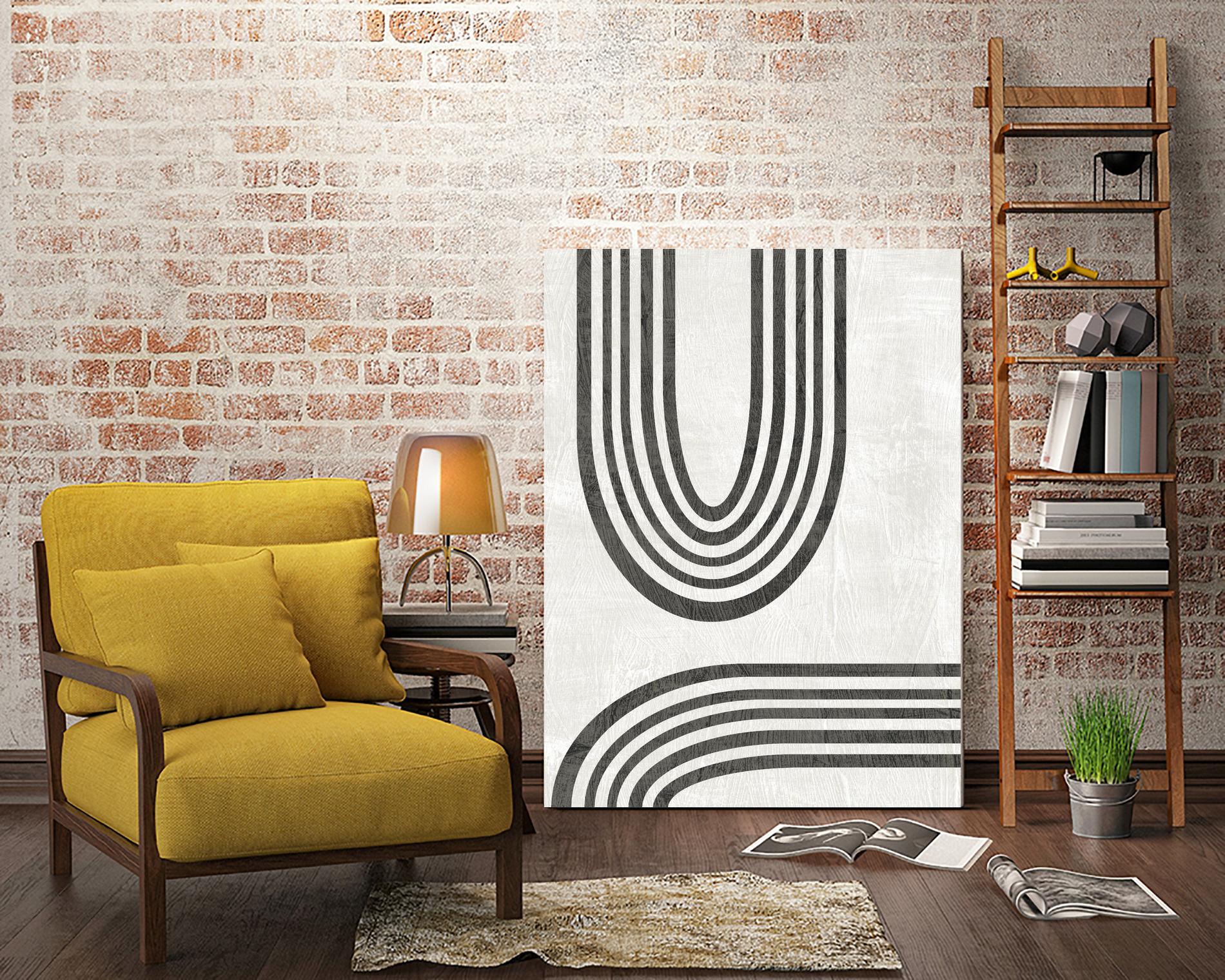 Modern Arc II by June Erica Vess on GIANT ART - neutral abstract