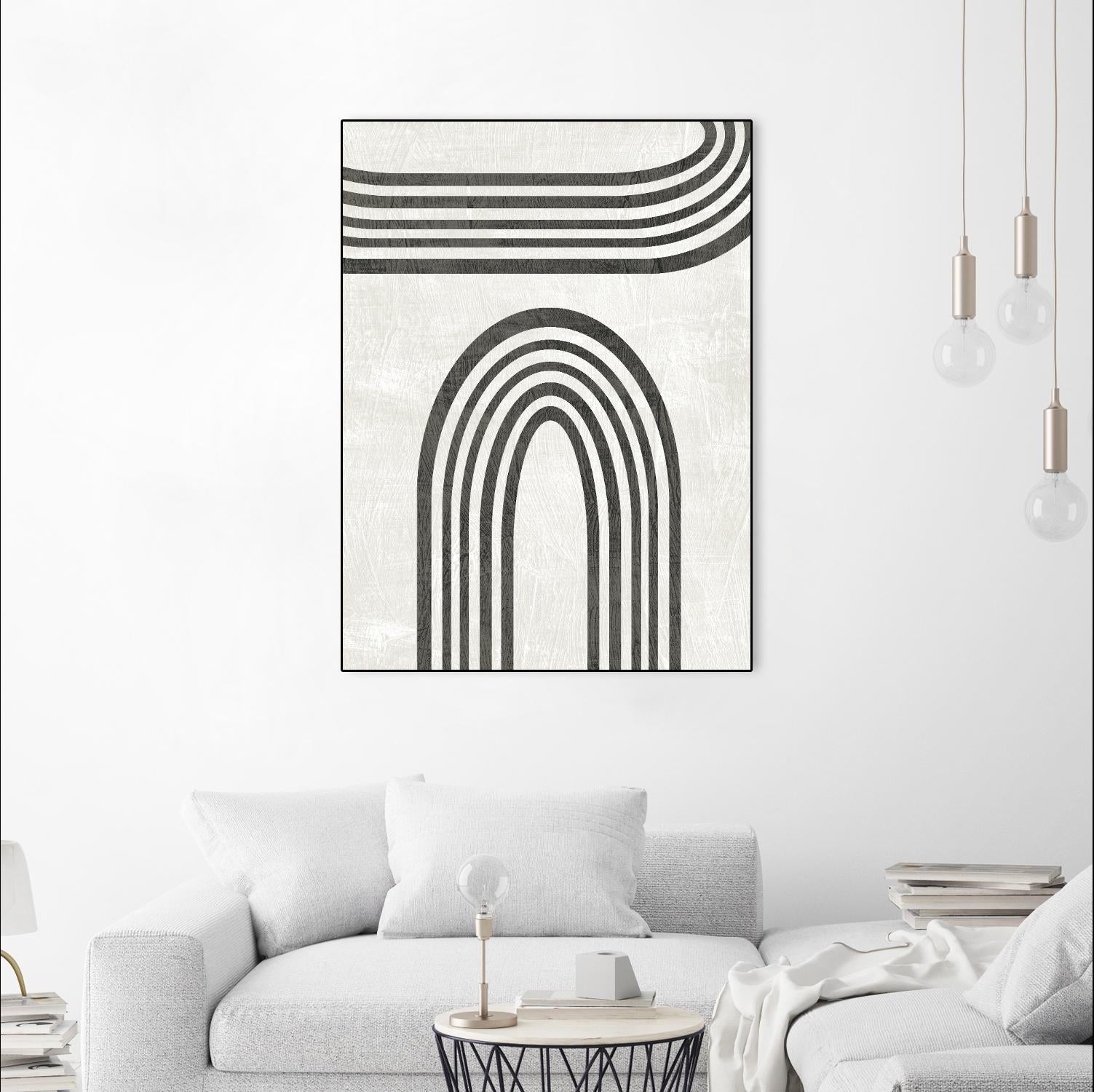 Modern Arc III by June Erica Vess on GIANT ART - neutral abstract