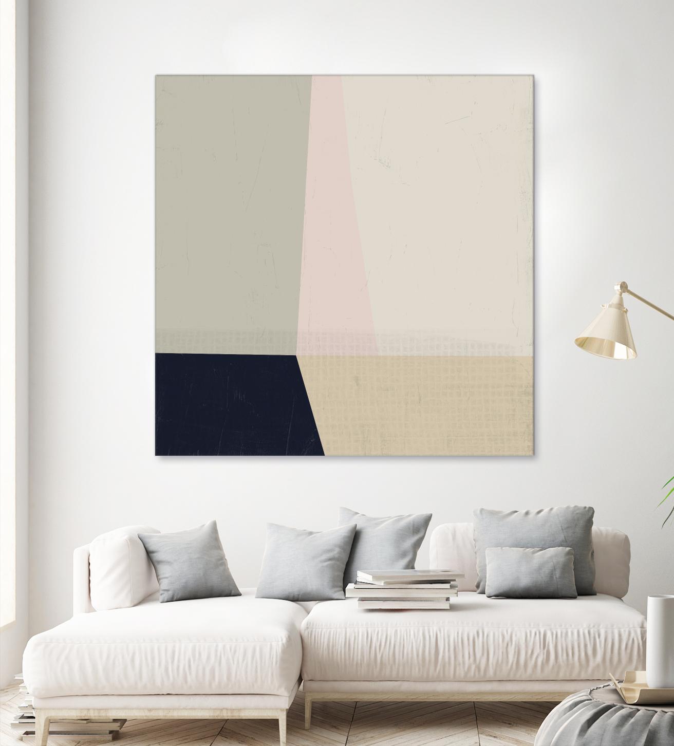 Color Plain I by June Erica Vess on GIANT ART - neutral abstract